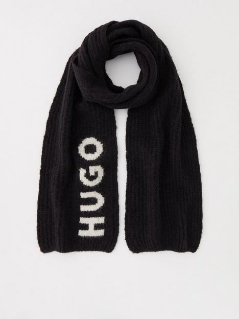 hugo-slogues-scarf-black