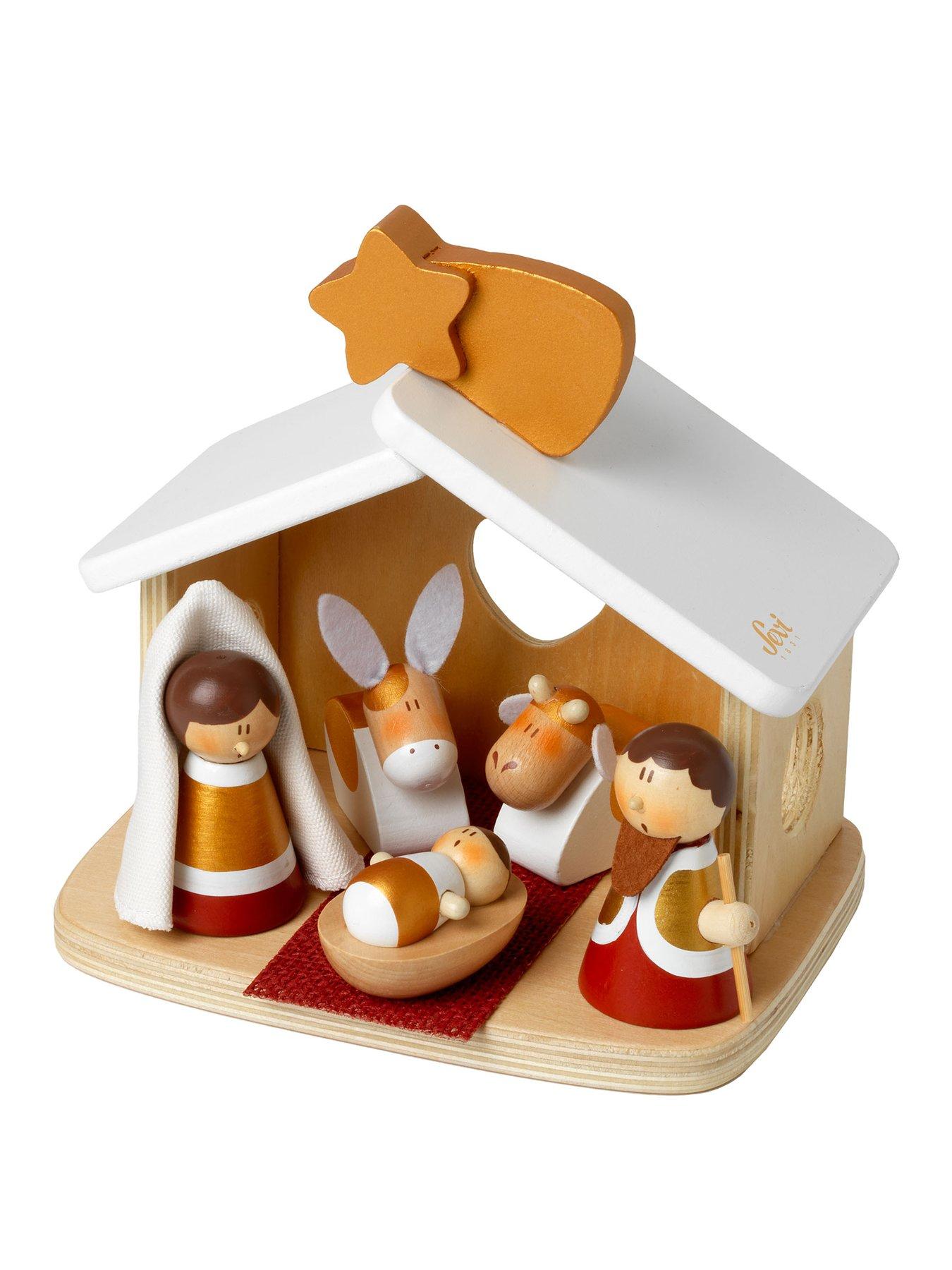  image of john-adams-sevi-wooden-nativity-scene