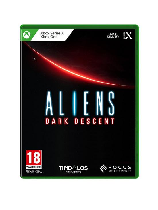 front image of xbox-series-x-aliens-dark-descent