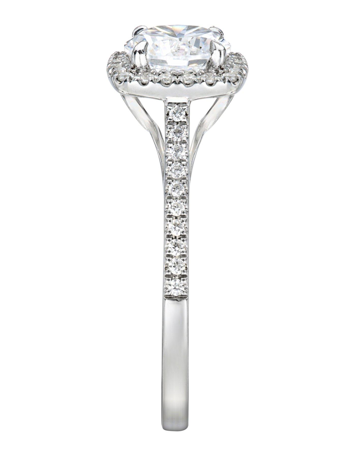  image of created-brilliance-cynthia-18ct-white-gold-120ct-lab-grown-diamond-engagement-ring