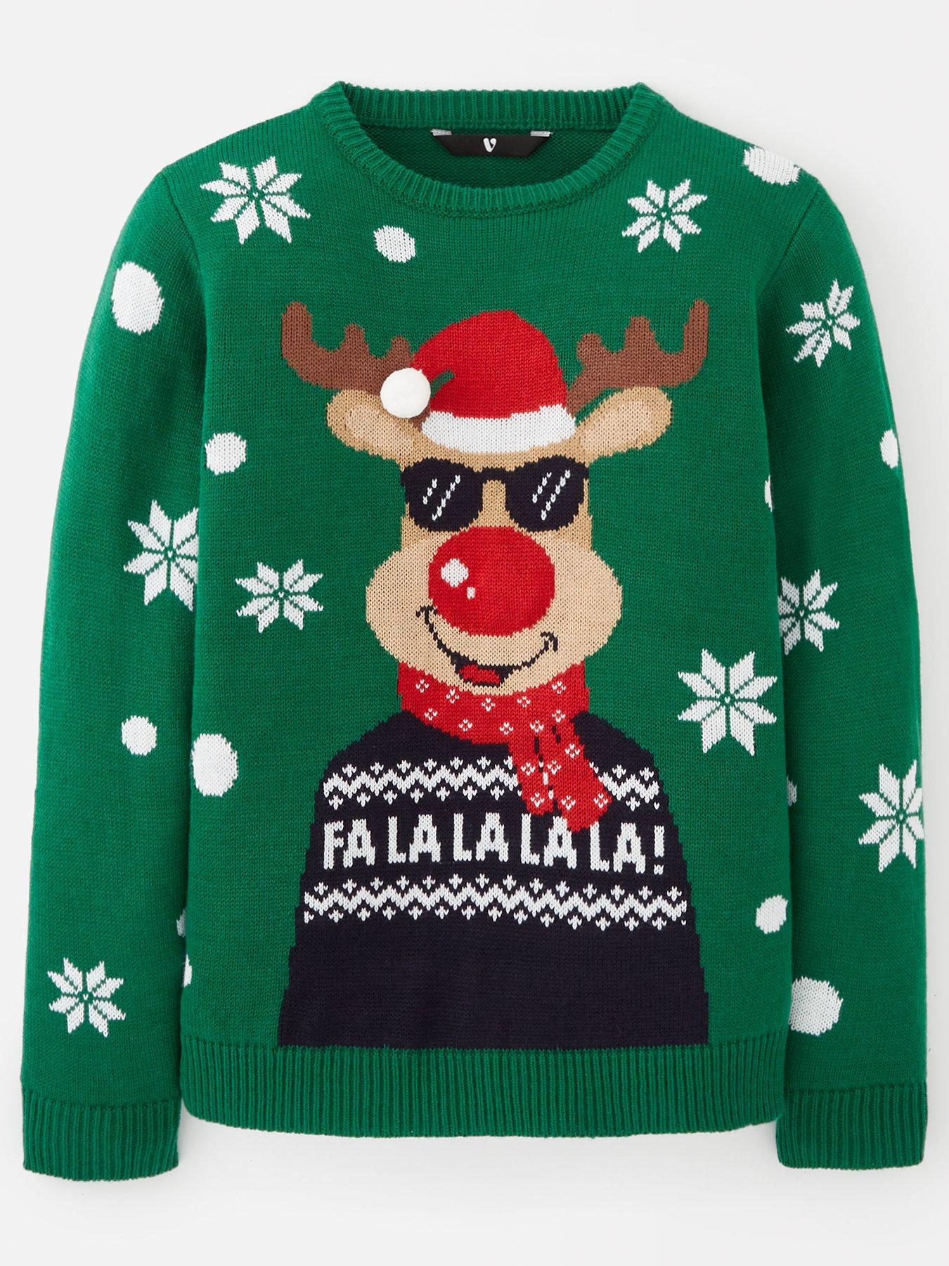 Fortnite christmas jumper boys best sale