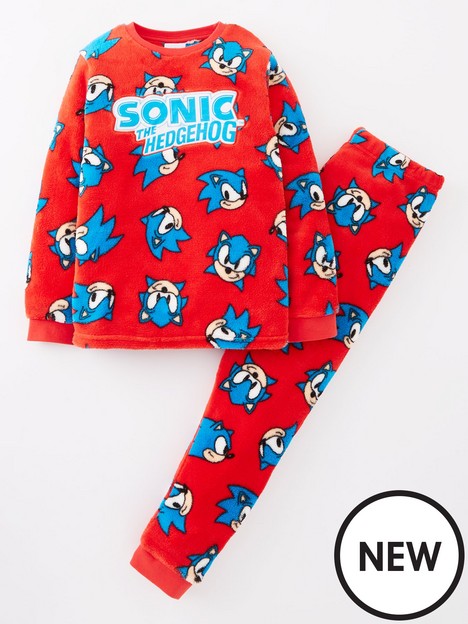 sonic-the-hedgehog-supersoft-fleece-pyjamas