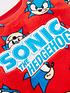  image of sonic-the-hedgehog-childrenrsquos-supersoft-fleece-pyjamas-red