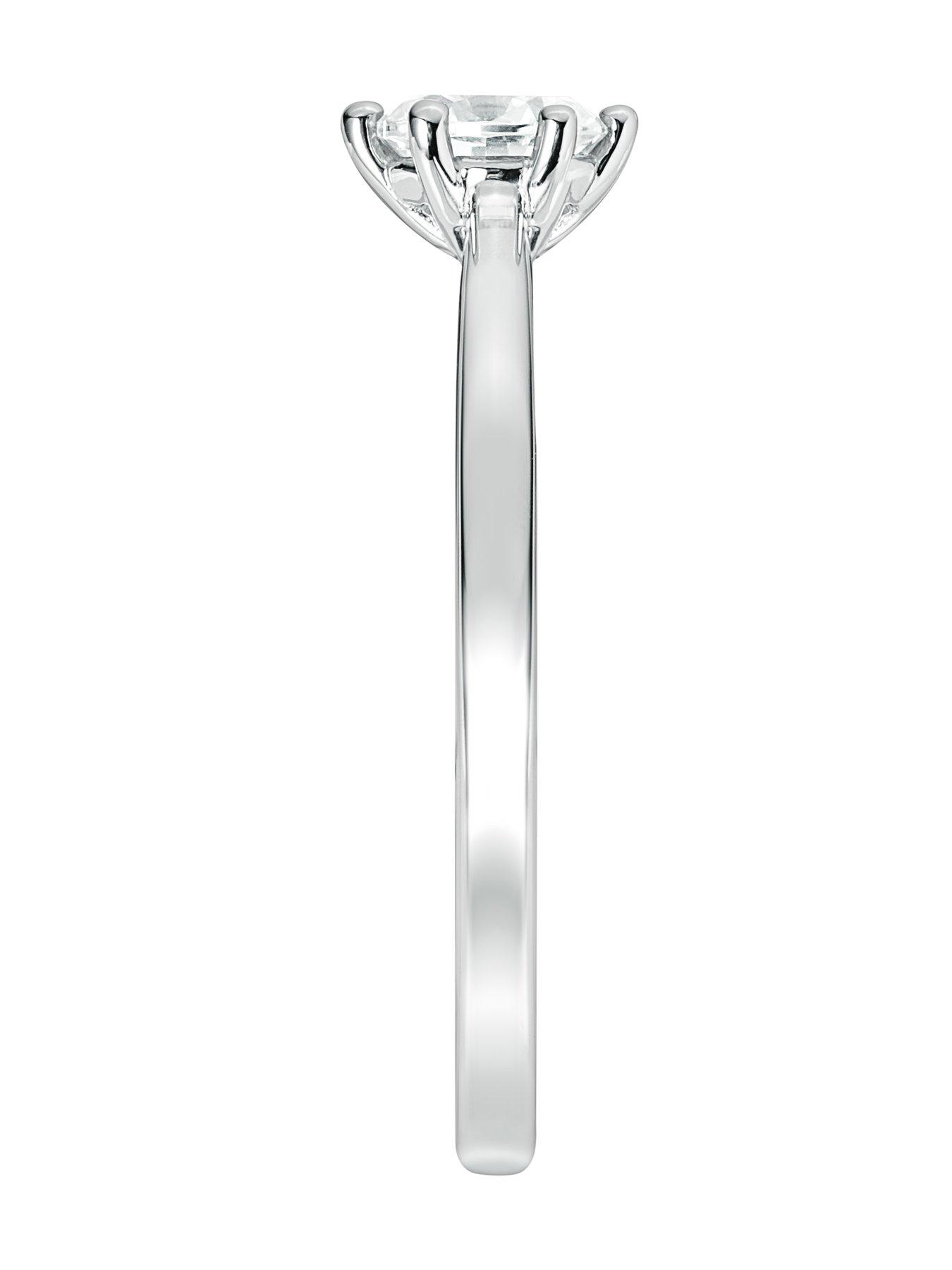  image of created-brilliance-charlotte-9ct-white-gold-050ct-lab-grown-diamond-ring
