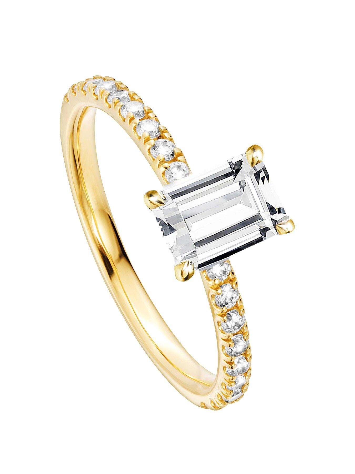 created-brilliance-blake-18ct-yellow-gold-1ct-emerald-cut-lab-grown-diamond-hidden-halo-engagement-ring