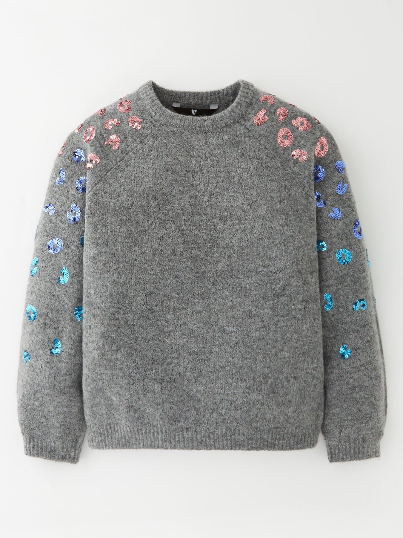 Girls sequin outlet jumper