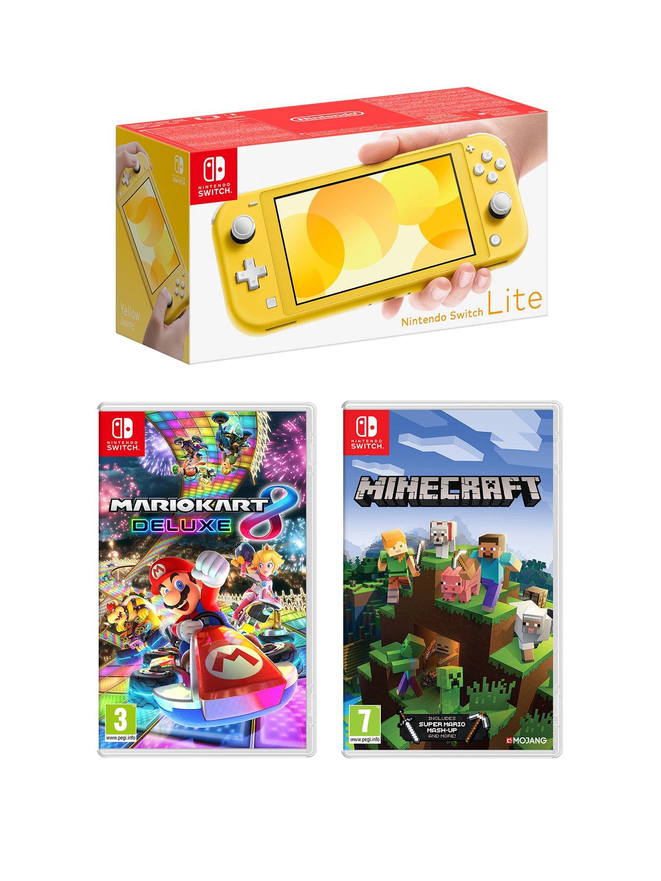 undefined Console with Minecraft  &  Mario Kart 8