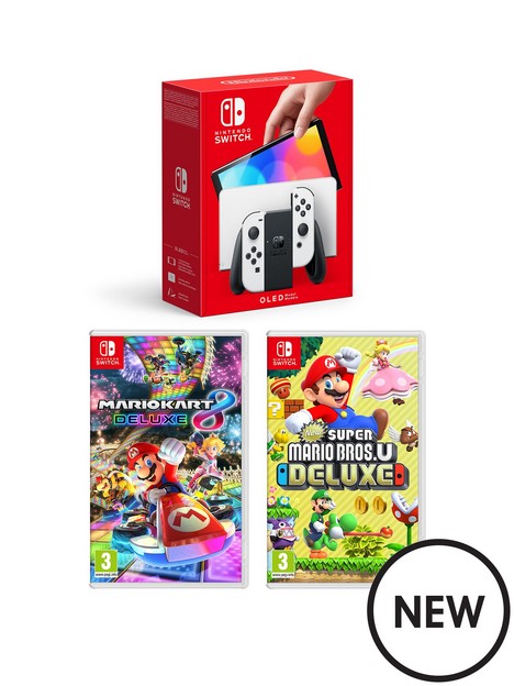 nintendo-switch-oled-oled-consolenbspwhite-with-mario-kart-8-and-new-super-mario-bros-u-deluxe