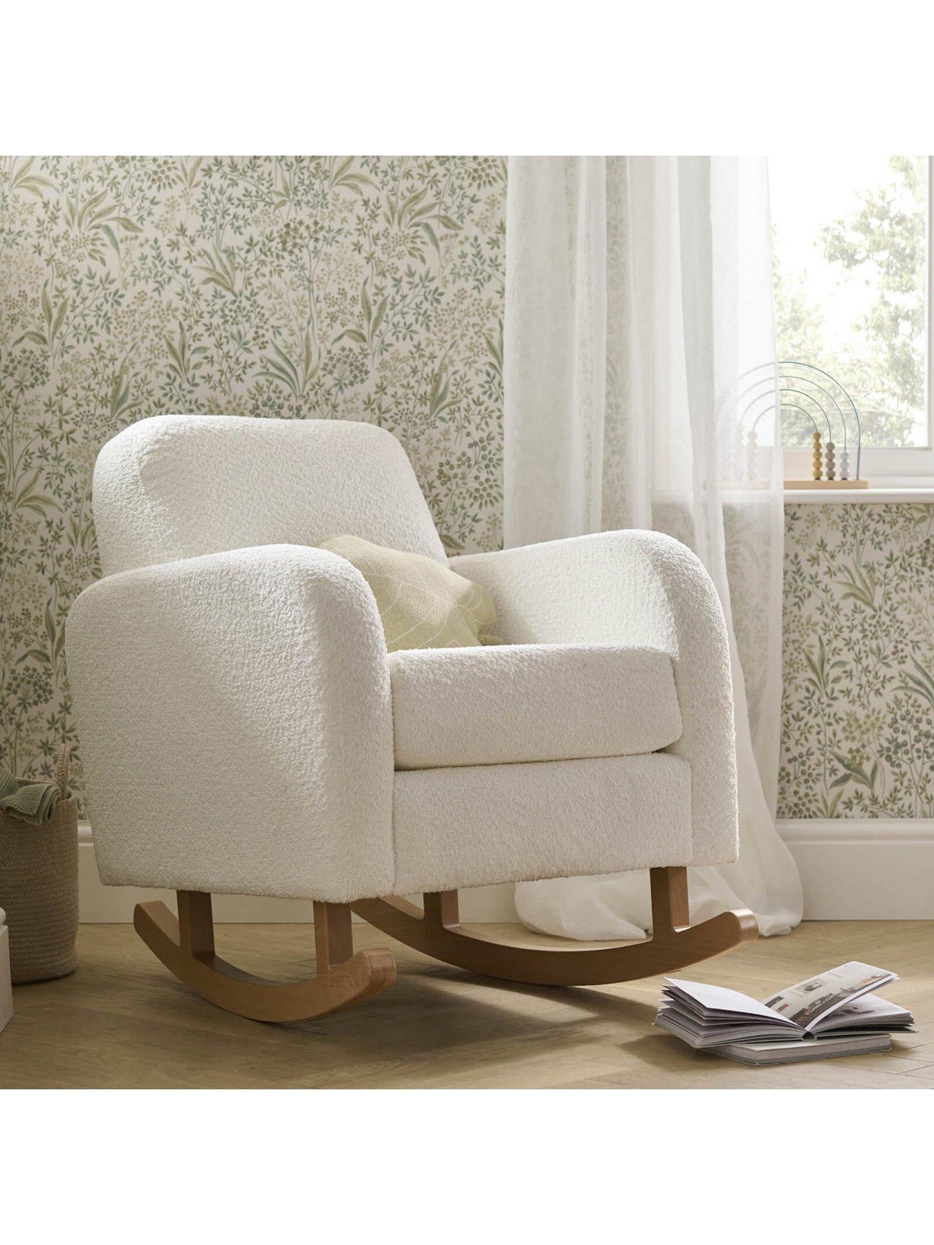 CuddleCo Etta Nursing Chair - Boucle Off White