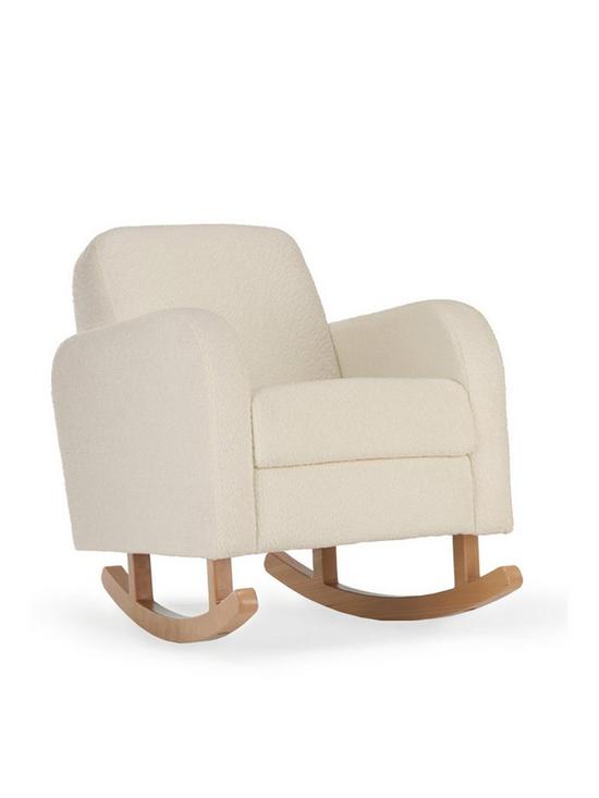 stillFront image of cuddleco-etta-nursing-chair-boucle-off-white