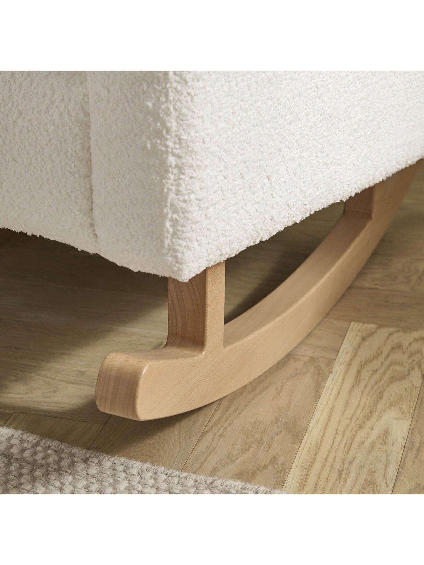  image of cuddleco-etta-nursing-chair-boucle-off-white