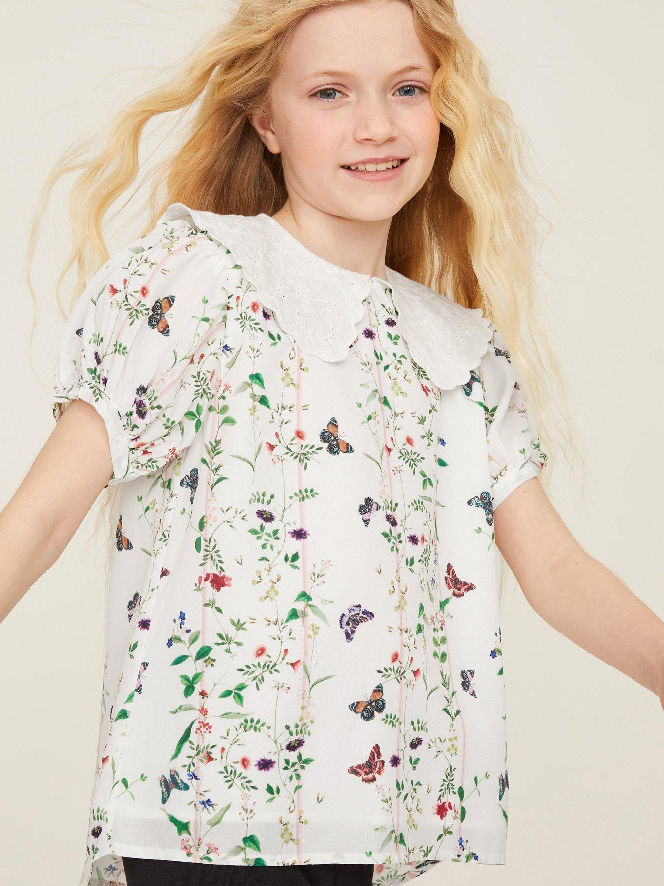 Ted Baker Baker By Ted Baker Older Girls Collar Top And Legging Set ...