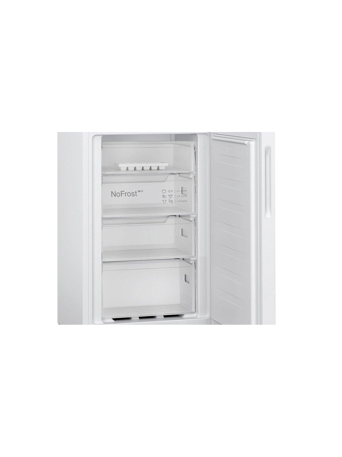 Image 4 of 4 of Bosch Series 2 KGN27NWEAG 182cm 50/50 Split, Frost Free Fridge Freezer - White - E Rated