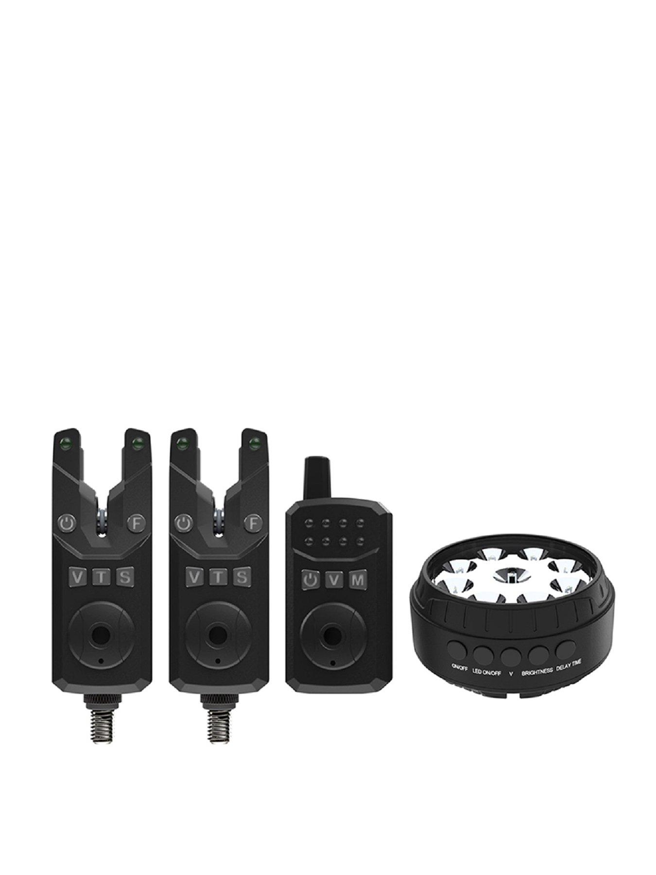 Sonik SKS Fishing Bite Alarm Set 2+1 and Bivvy Lamp Littlewoods