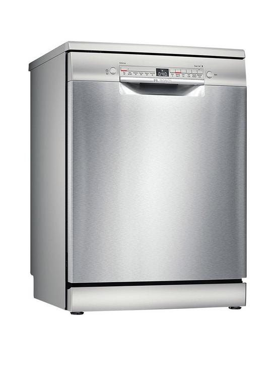 front image of bosch-sms2hvi66g-13-place-settings-freestanding-dishwasher-inox