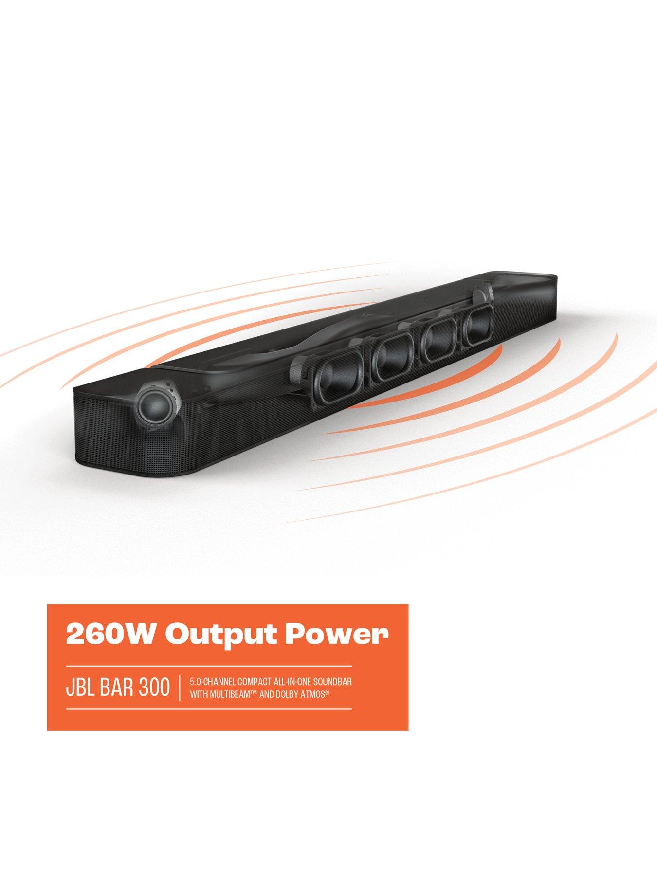  image of jbl-bar-300-50-ch-soundbar-with-multibeam-and-virtual-dolby-atmos