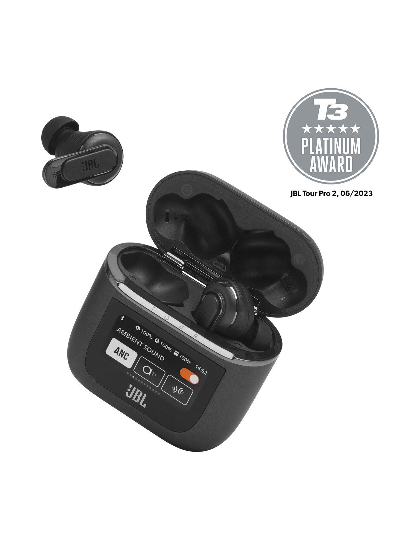  image of jbl-tour-pro-2-tws-true-adaptive-noise-canceling-earbuds-with-wireless-charging-black