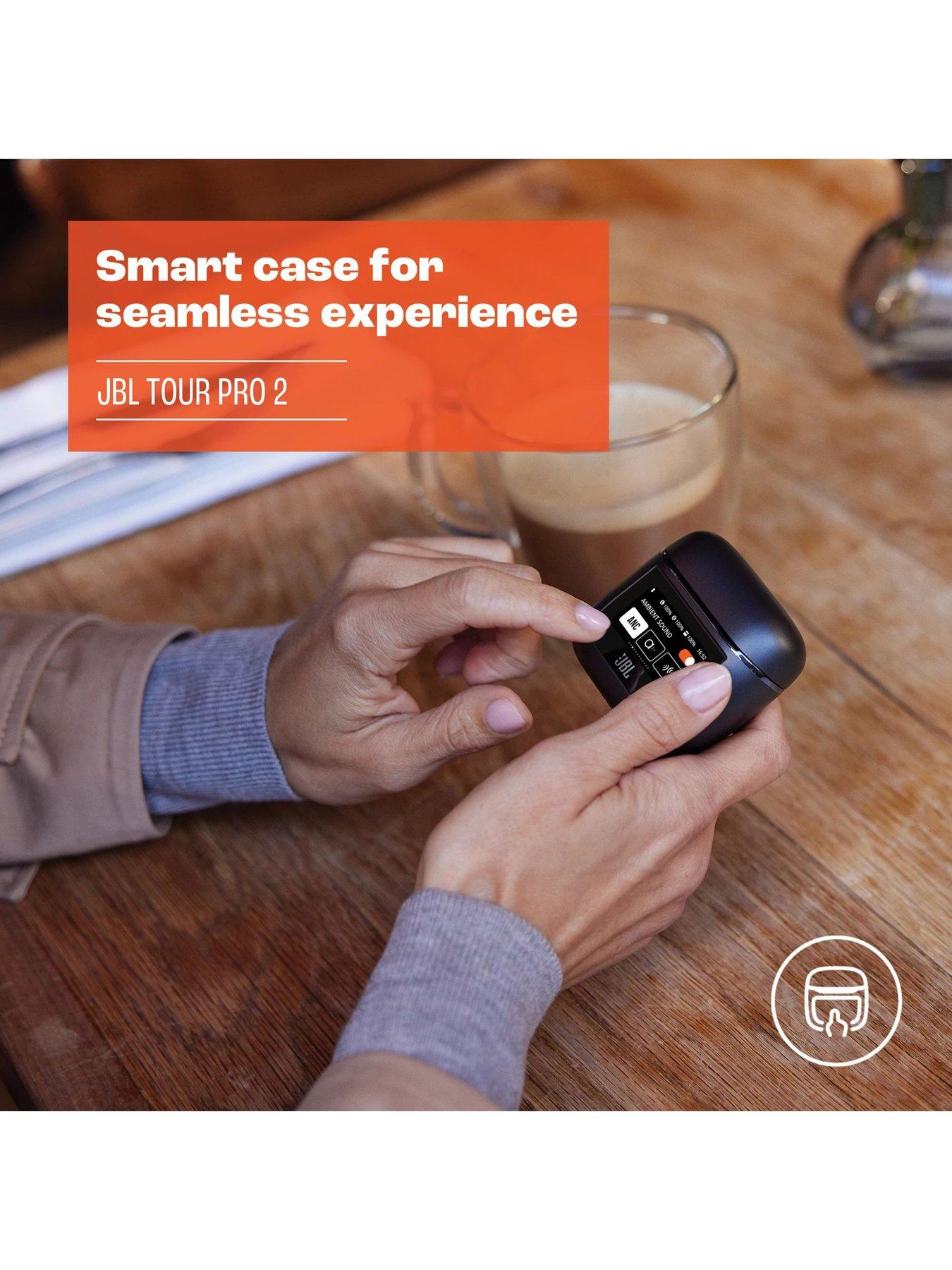  image of jbl-tour-pro-2-tws-true-adaptive-noise-canceling-earbuds-with-wireless-charging-black