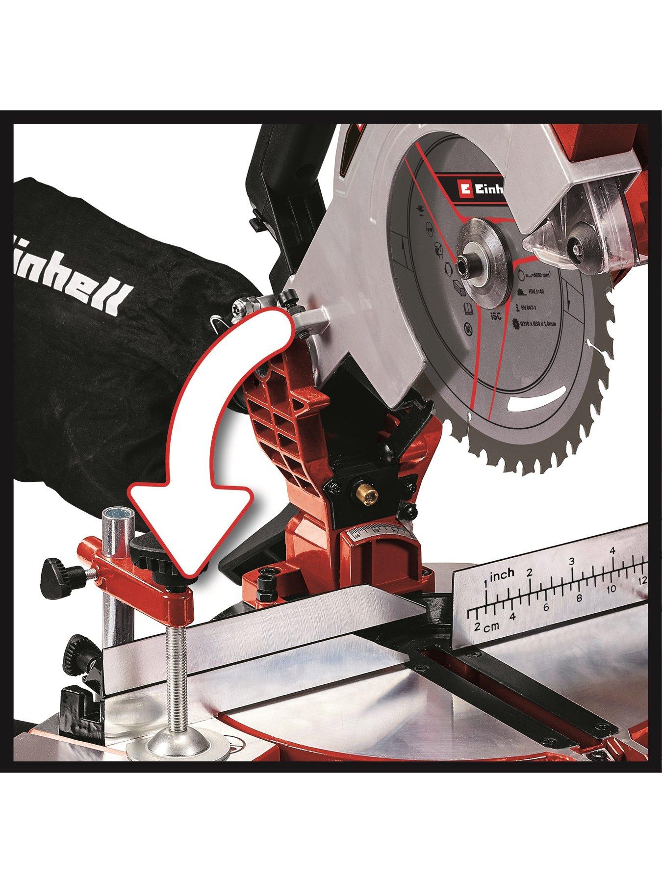  image of einhell-pxc-210mm-cordless-compound-mitre-saw-te-ms-18210-li-solo-18v-without-battery