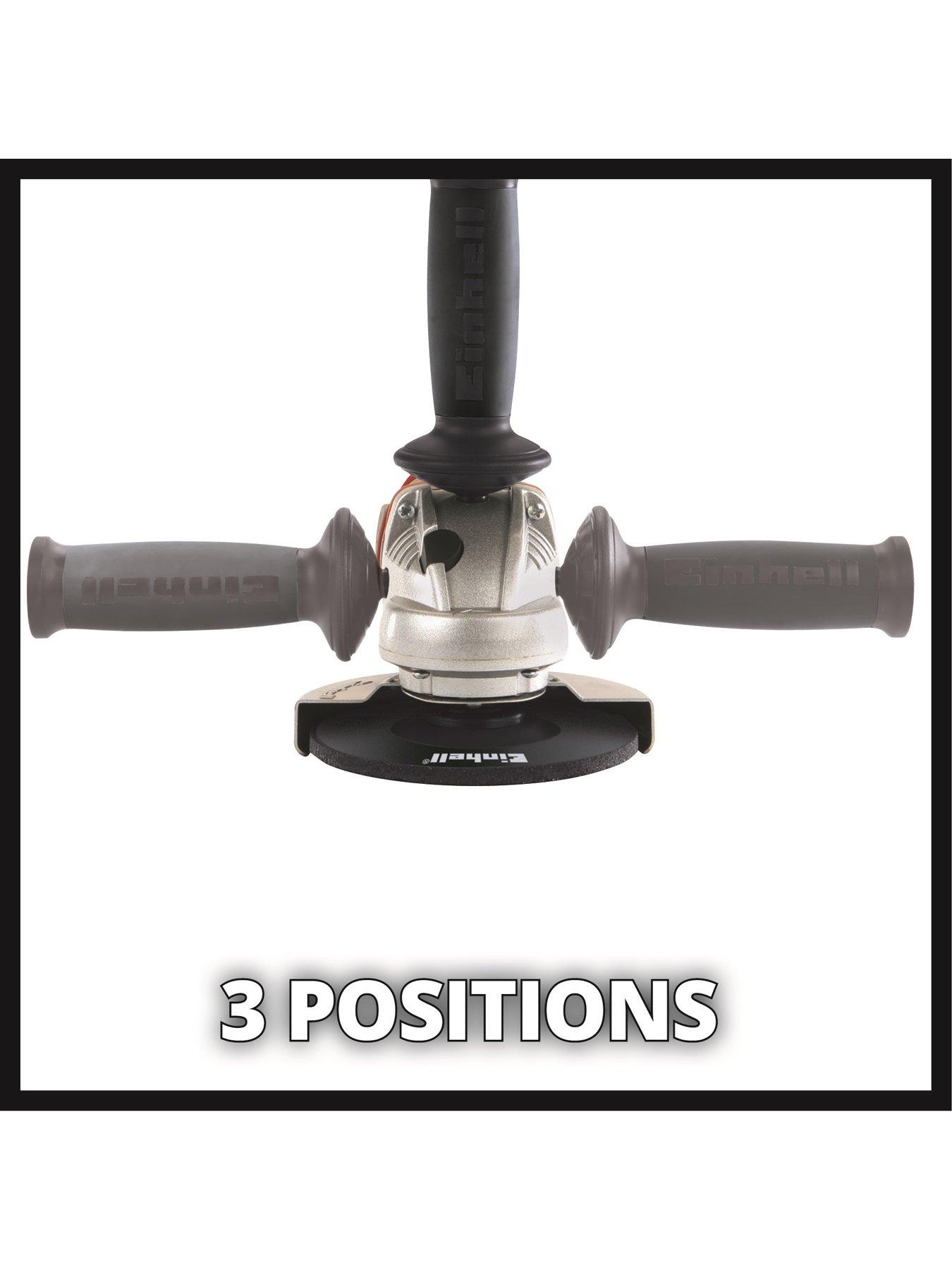  image of einhell-pxc-115mm-cordless-angle-grinder-te-ag-18115-li-solo-18v-without-battery