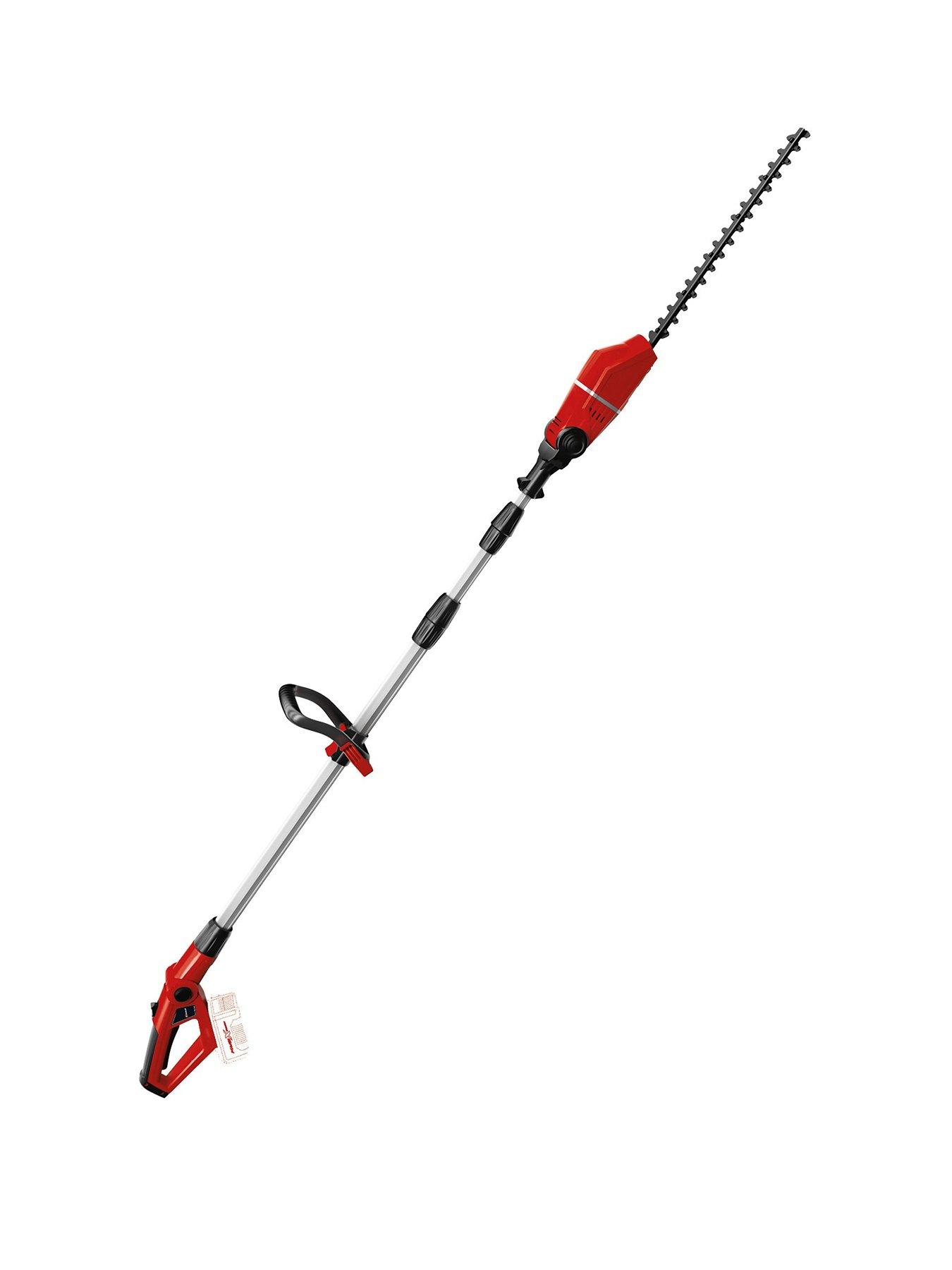  image of einhell-pxc-45cm-high-reach-hedge-trimmer-ge-hh-1845-li-t-kit-18v-includes-battery