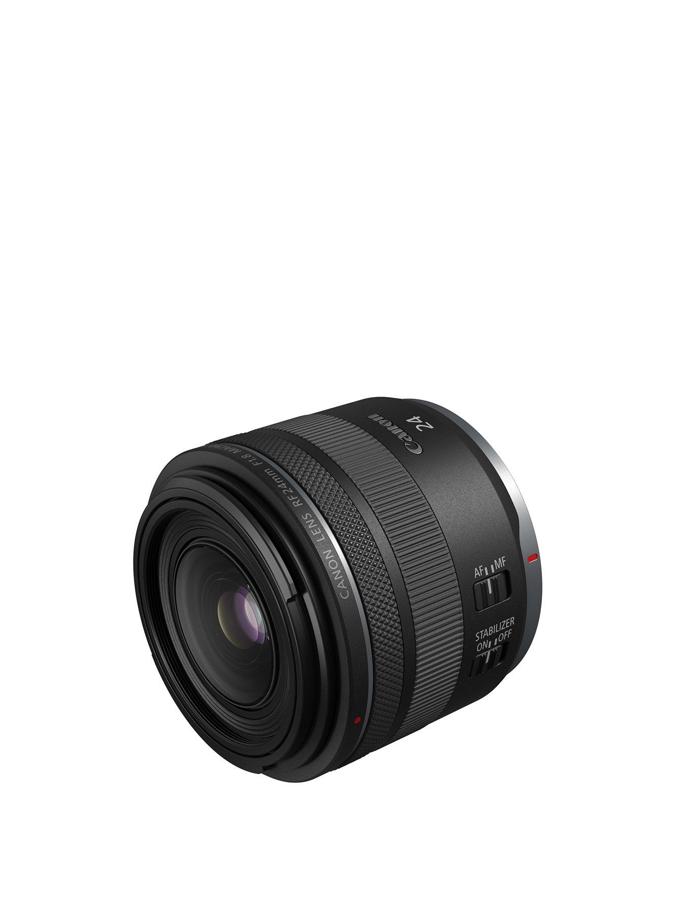  image of canon-rf-24mm-f18-macro-is-stm-lens-black
