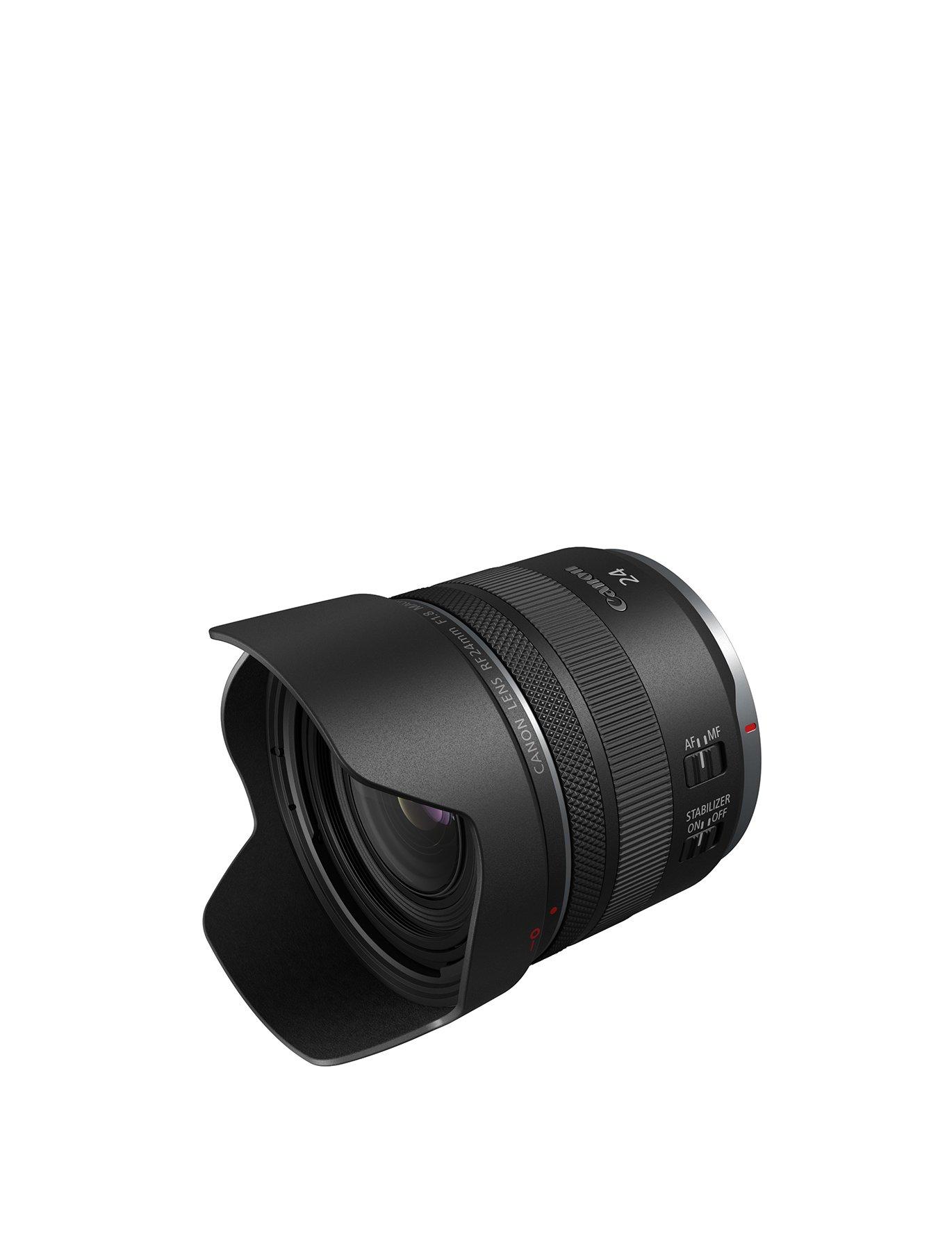  image of canon-rf-24mm-f18-macro-is-stm-lens-black