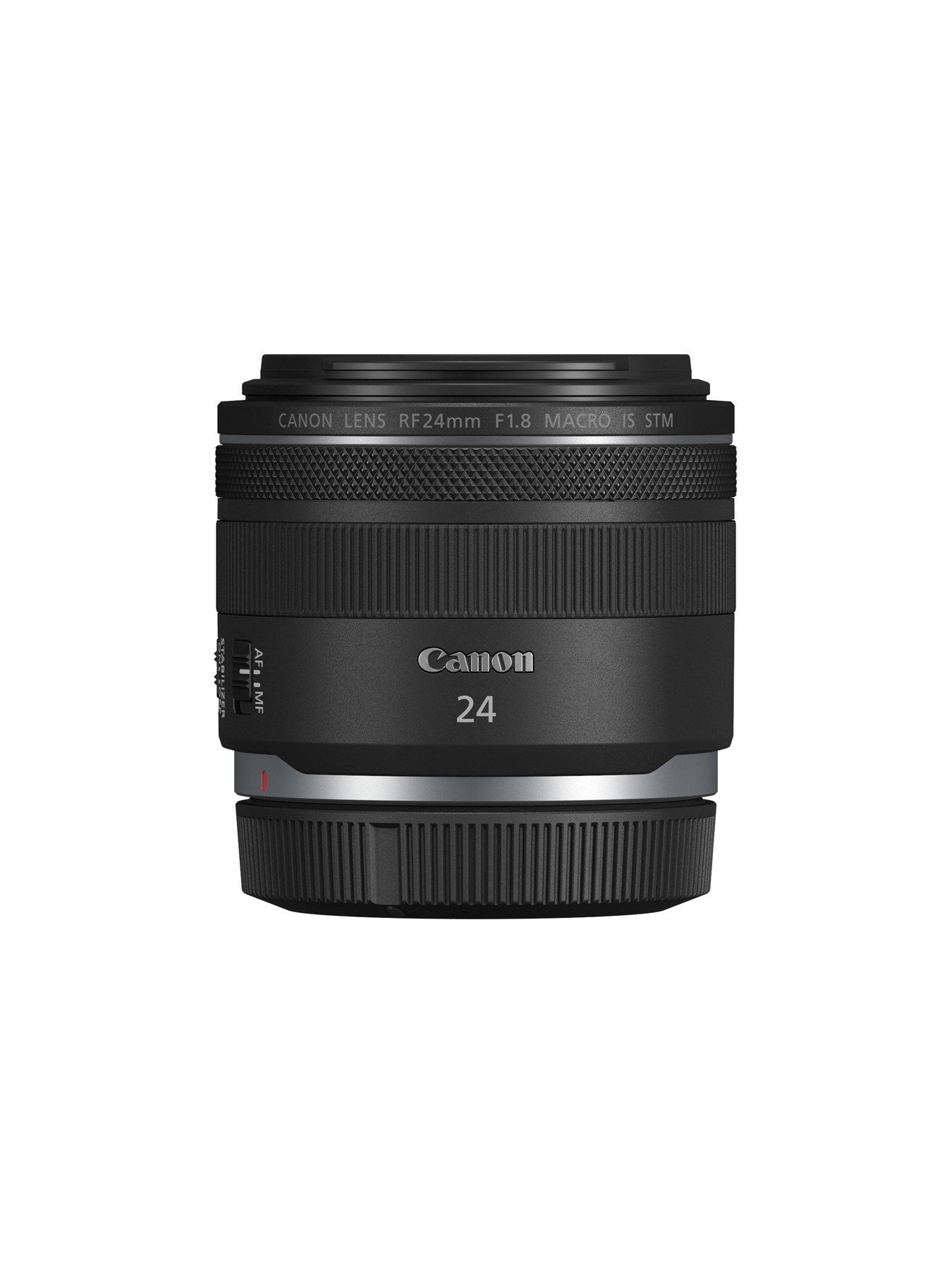  image of canon-rf-24mm-f18-macro-is-stm-lens-black