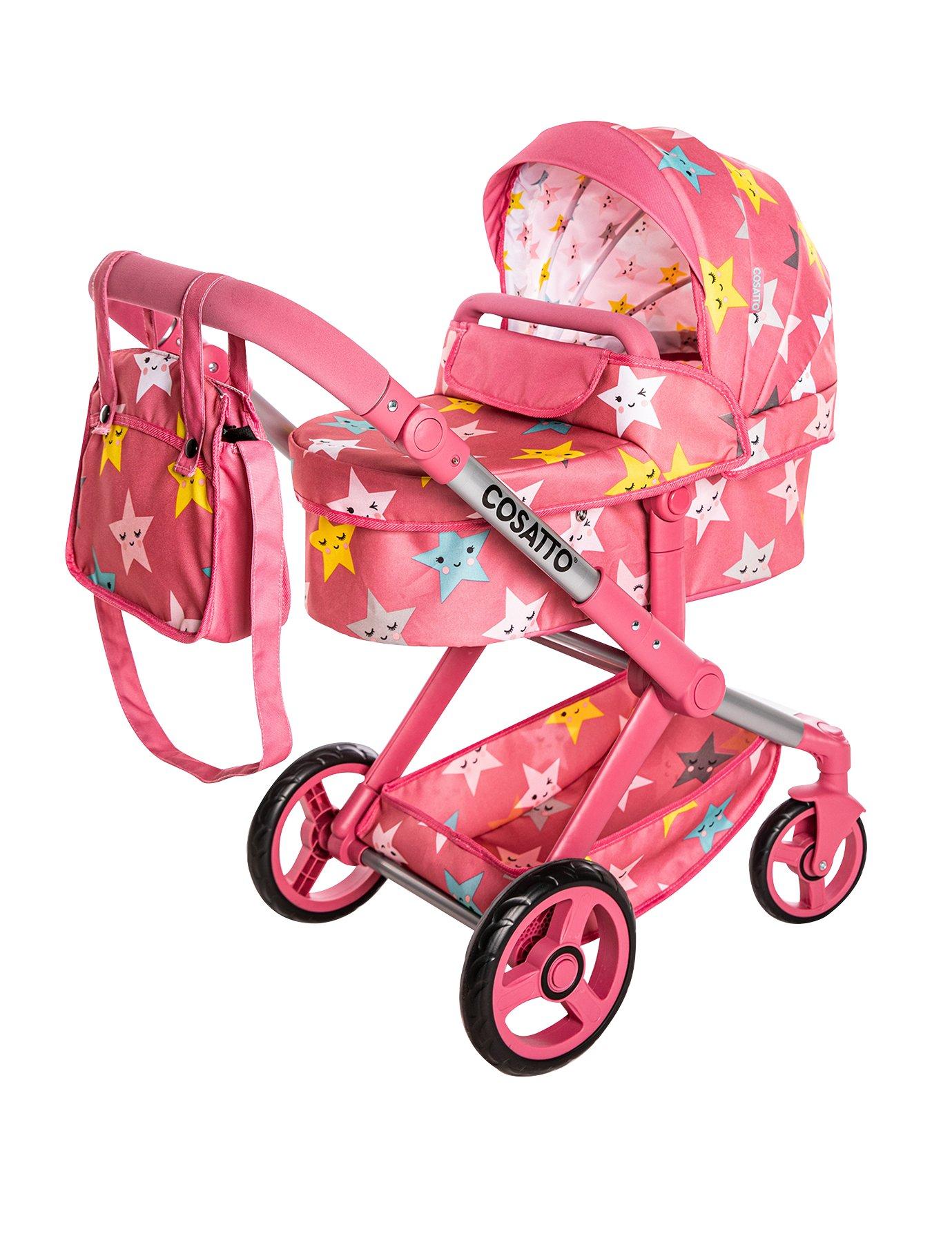 Image 1 of 3 of Cosatto Star Print Doll Pram (XEO)