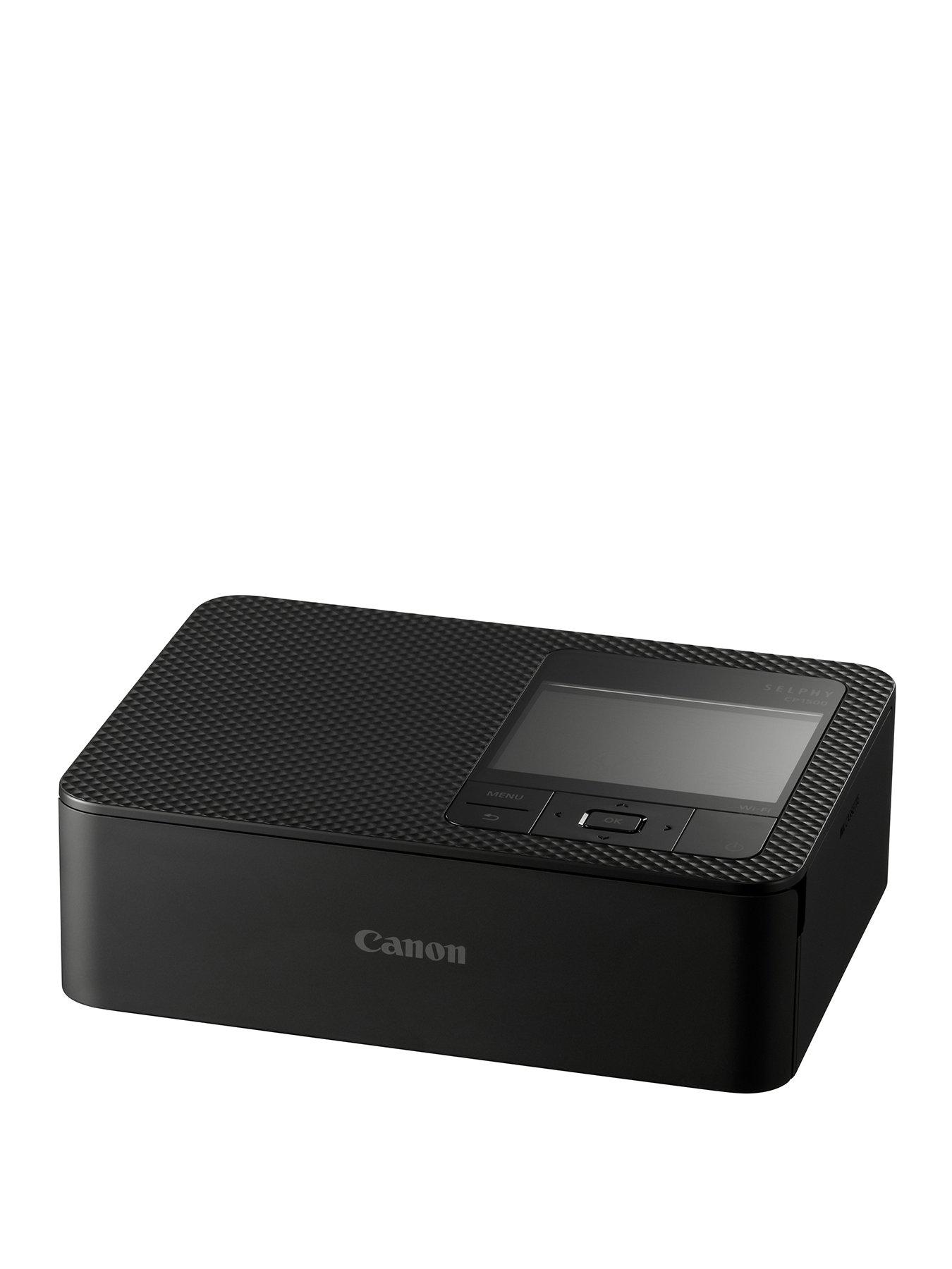 undefined SELPHY CP1500 Compact WiFi Photo Printer - Black