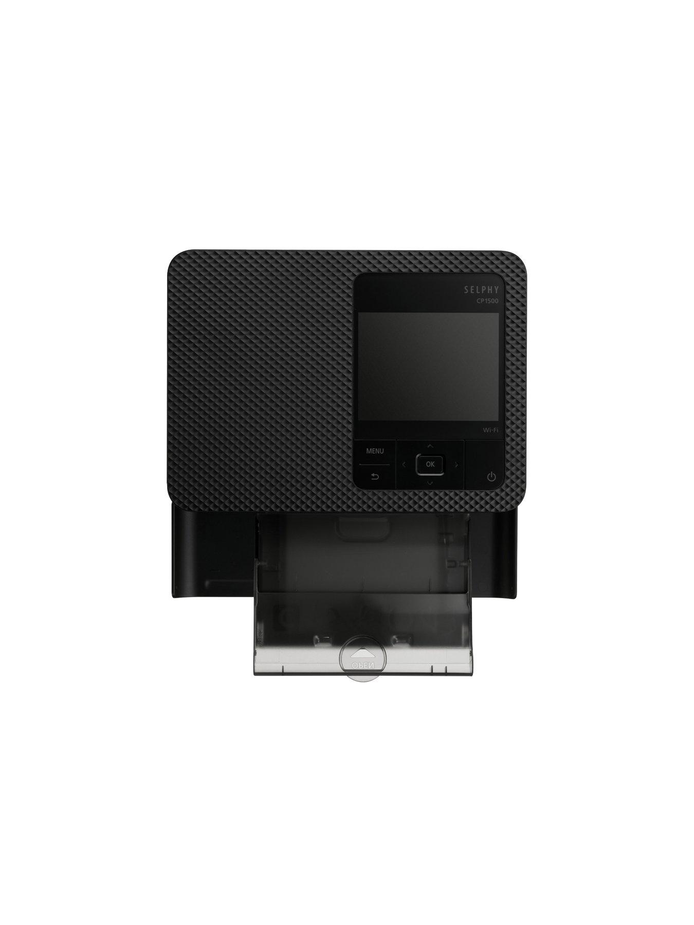  image of canon-selphy-cp1500-compact-wifi-photo-printer-black