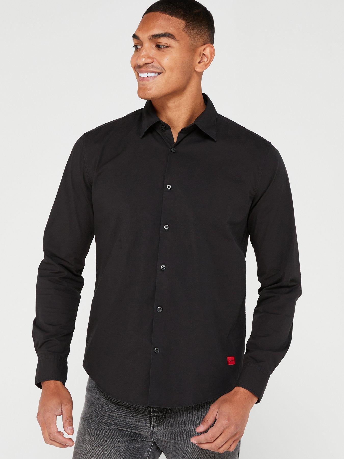 Hugo boss long sleeve shirt deals sale