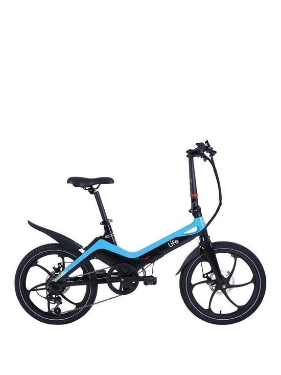 stillFront image of li-fe-flo-blue-unisex-electric-bike