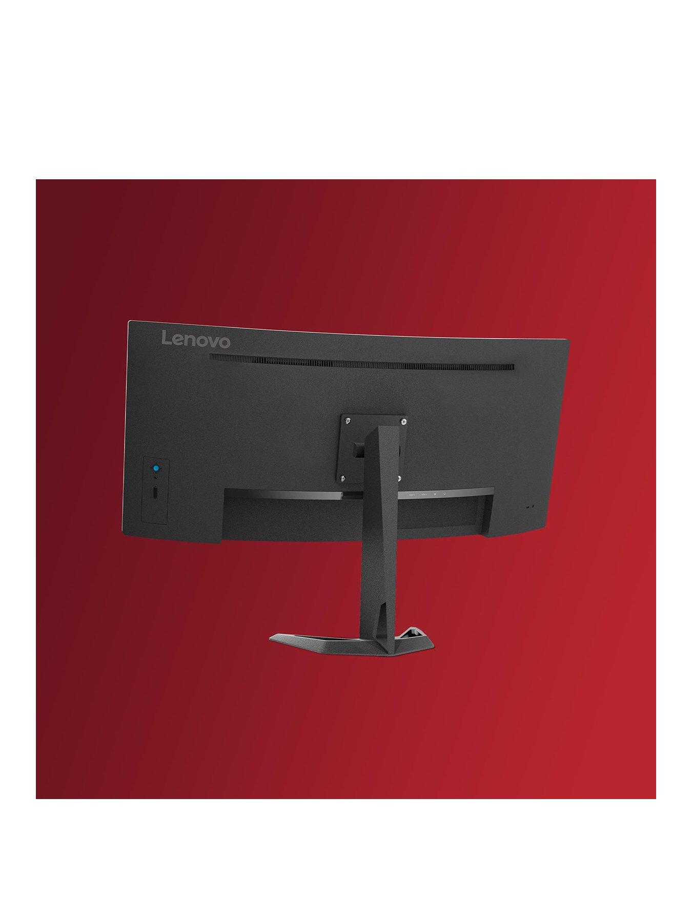 Lenovo G34w-30 34-inch Ultrawide Curved Gaming Monitor with HDR10 and AMD