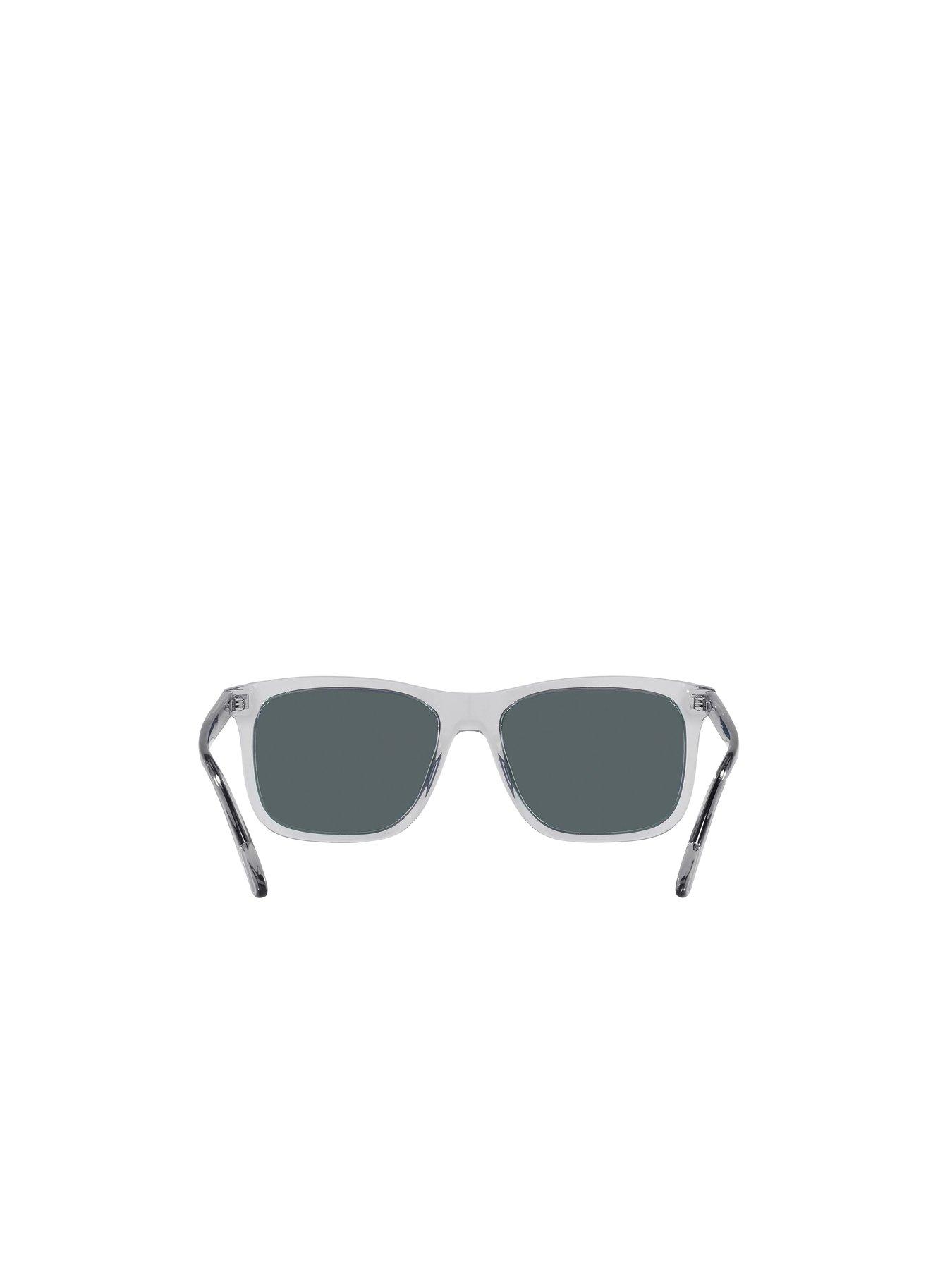  image of prada-rectangle-acetate-sunglass-grey