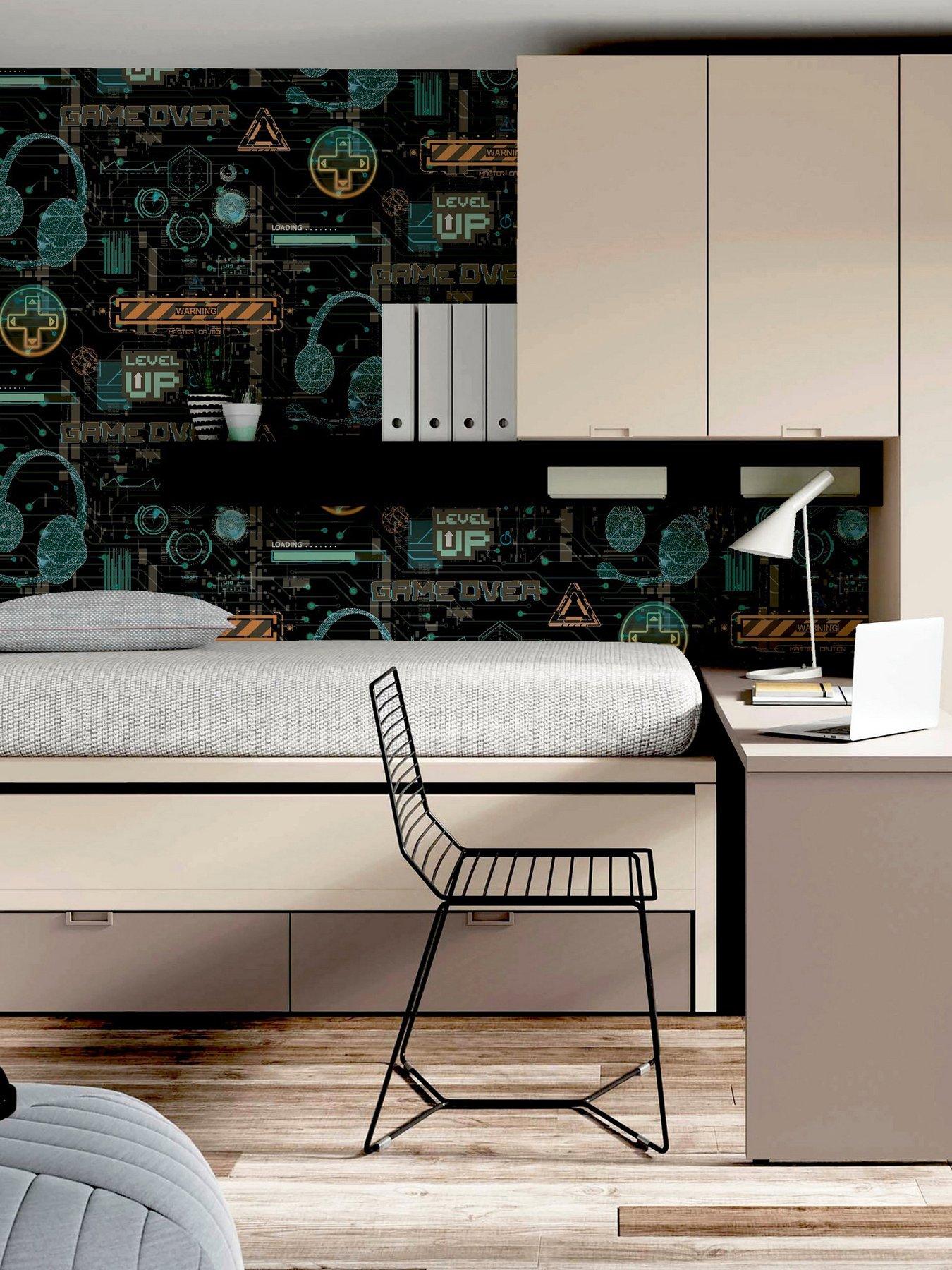  image of arthouse-gamer-multicoloured-wallpaper