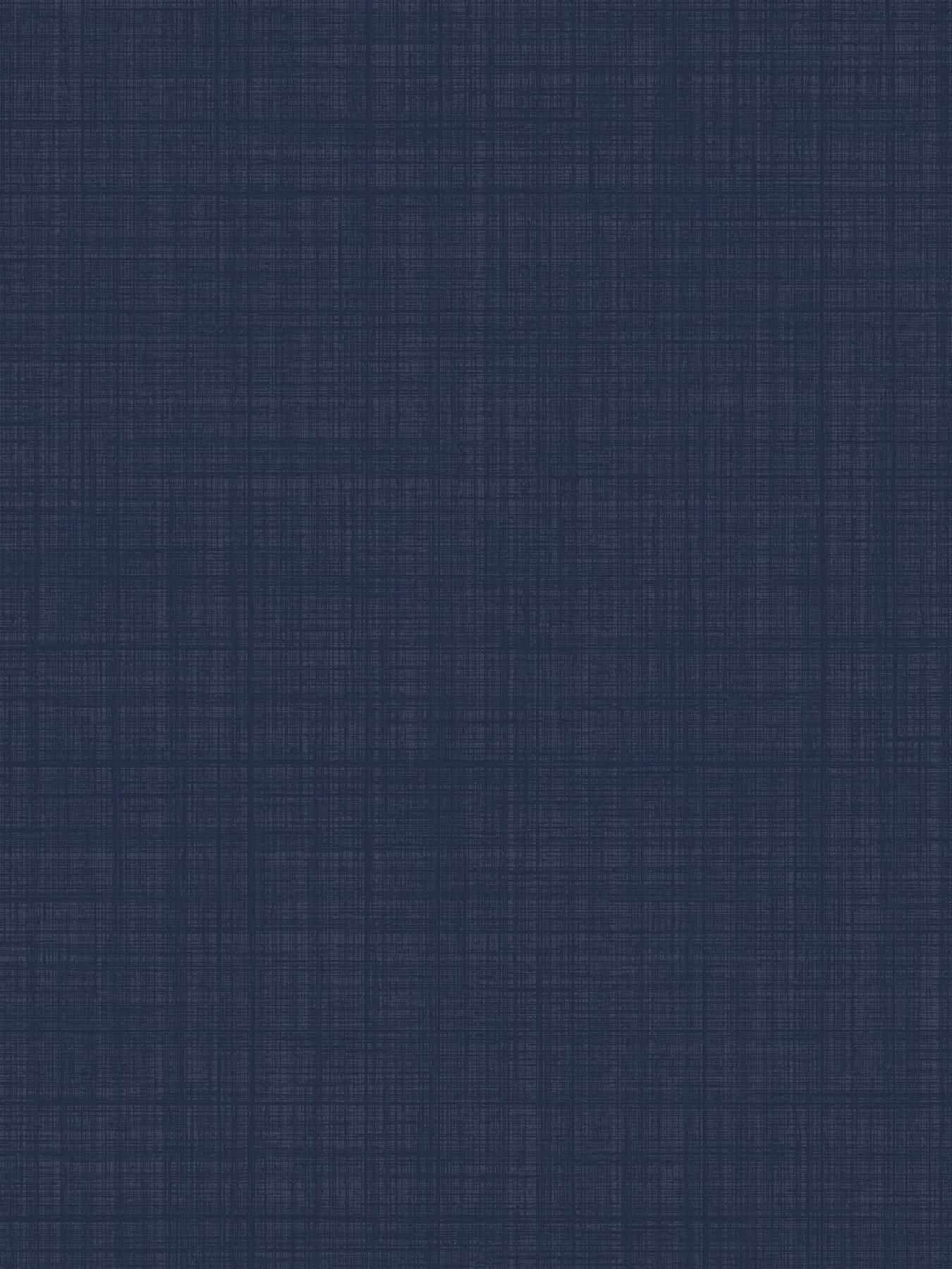 image of arthouse-weave-texture-navy-wallpaper