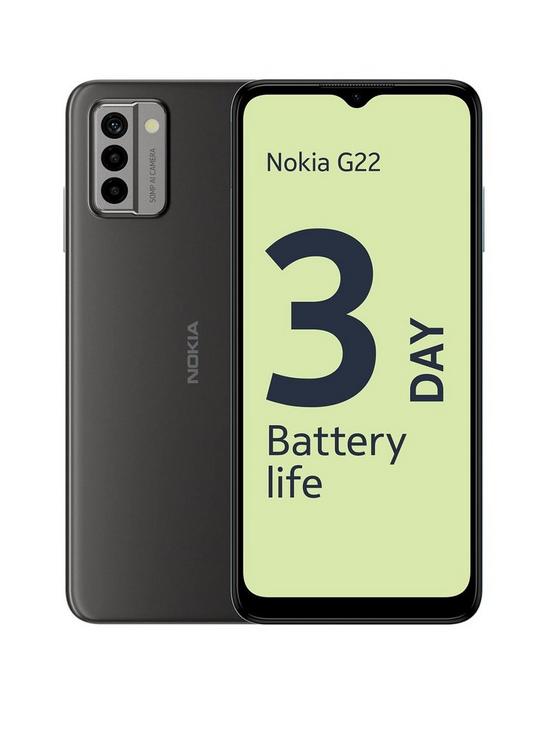 front image of nokia-g22-64gb-storage-dualnbspsim-grey