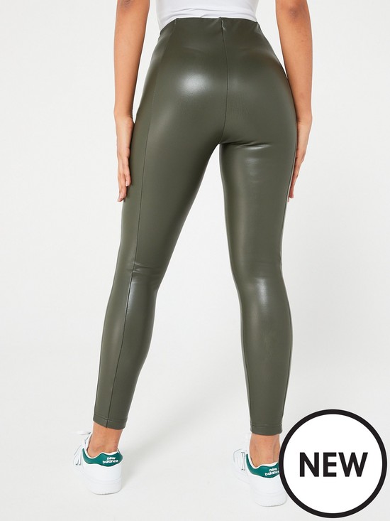 stillFront image of everyday-faux-leather-leggings