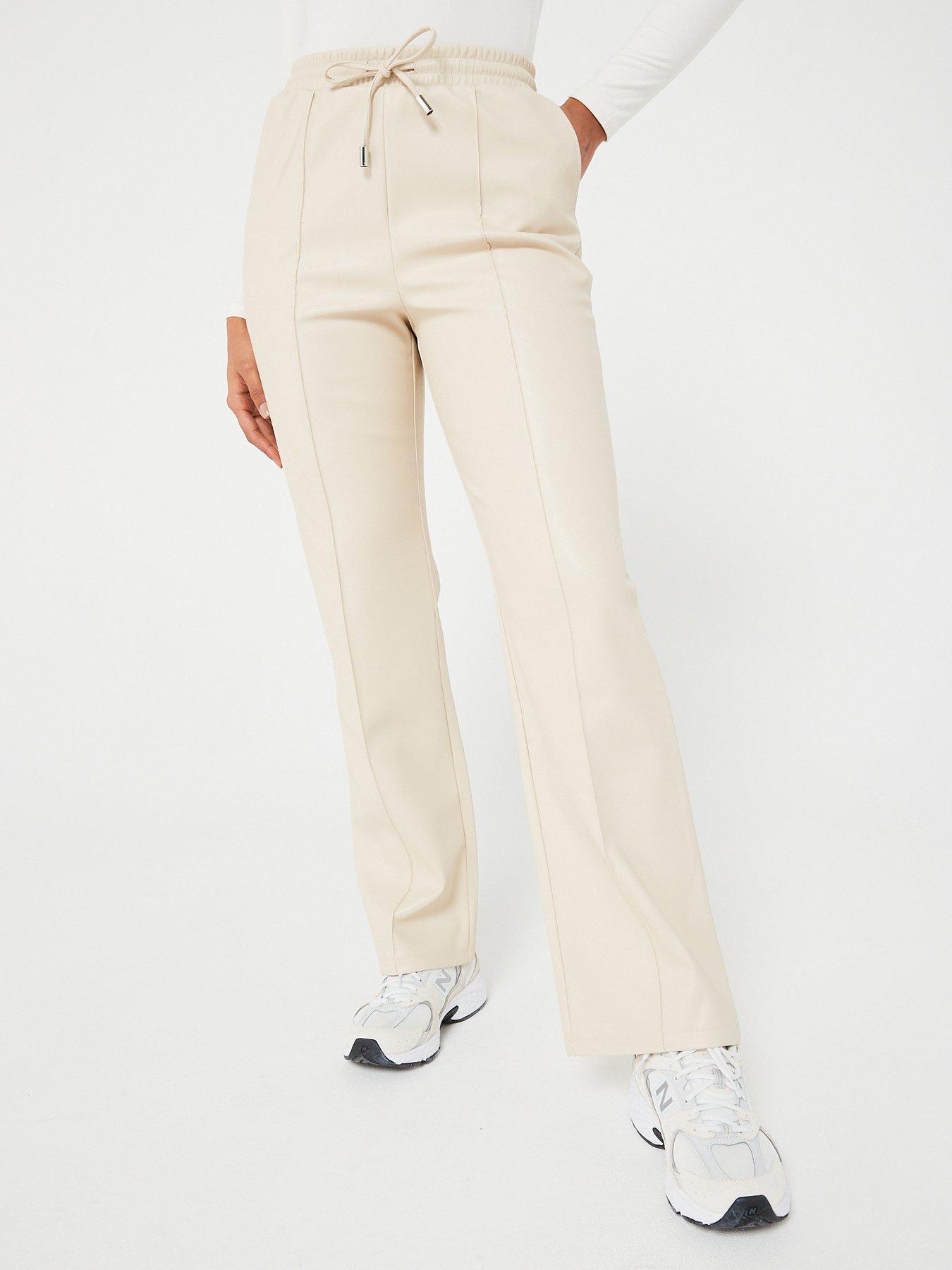 Faux Leather Trousers, V by very, Trousers & leggings