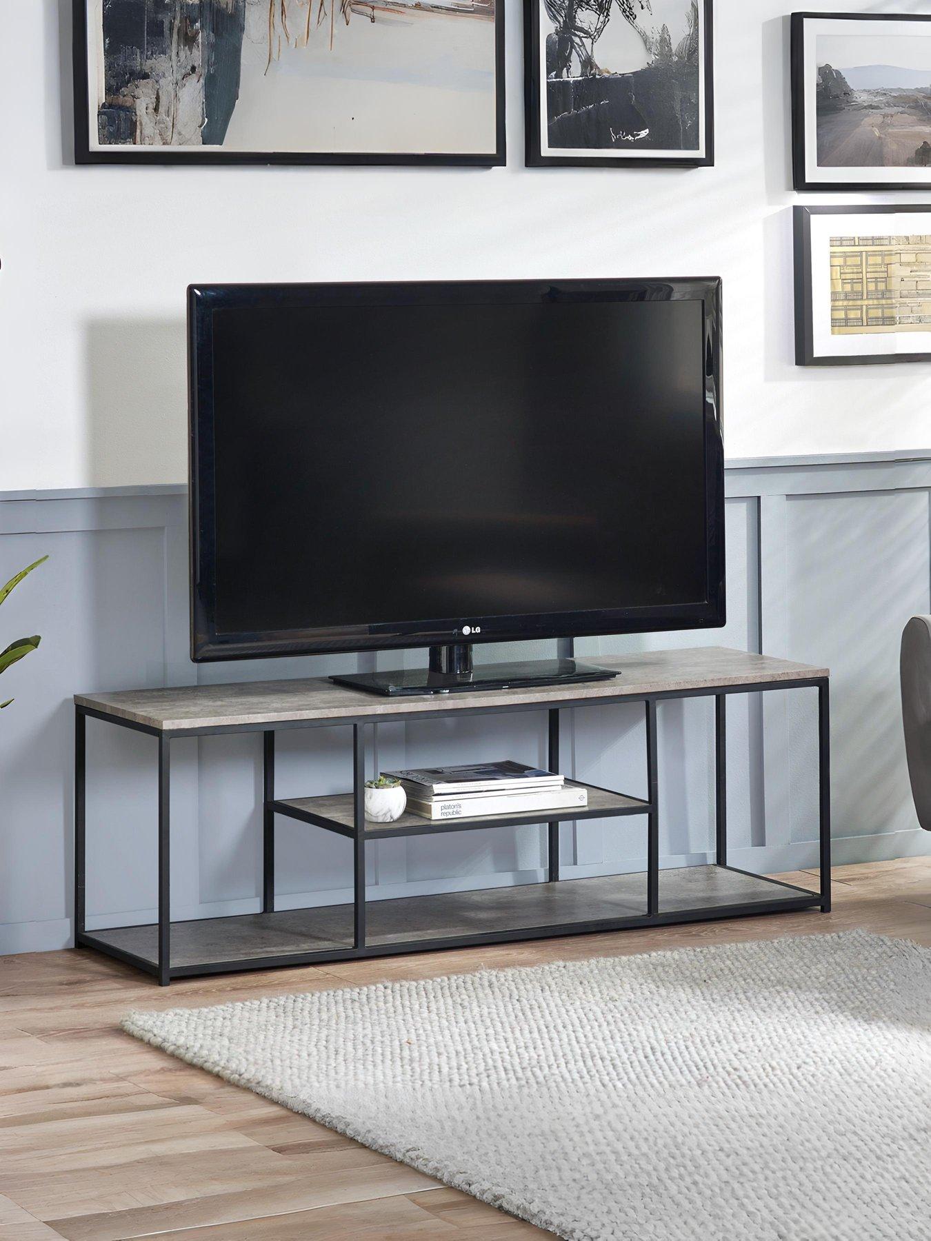 undefined Staten TV Unit - Grey