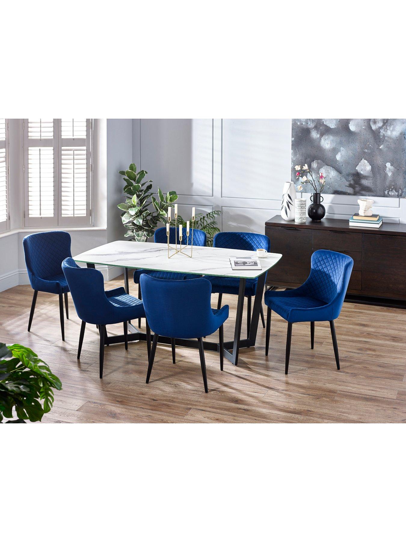 front image of julian-bowen-olympus-160-cm-glass-topnbspdining-table-excludes-dining-chairs