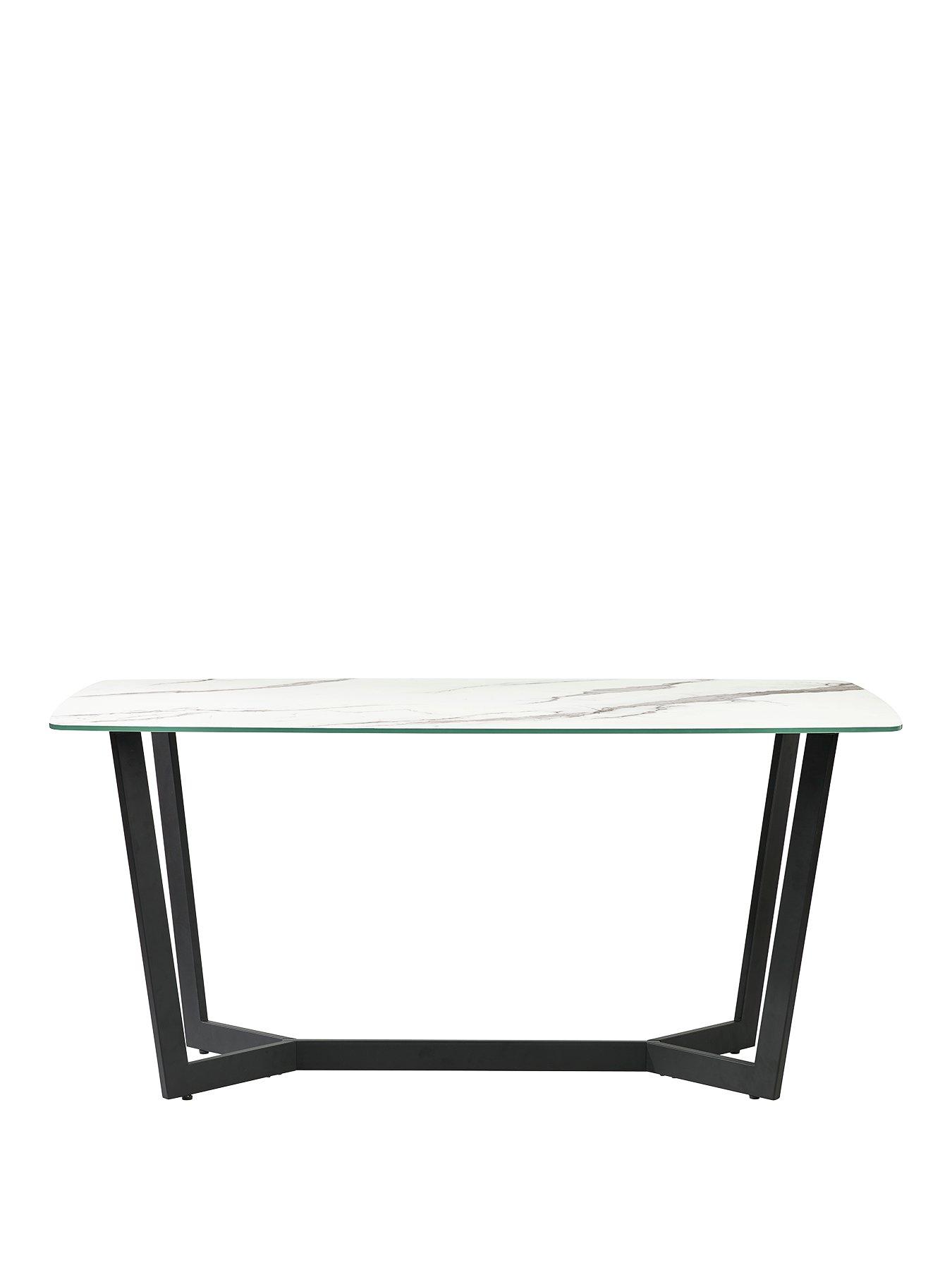stillFront image of julian-bowen-olympus-160-cm-glass-topnbspdining-table-excludes-dining-chairs
