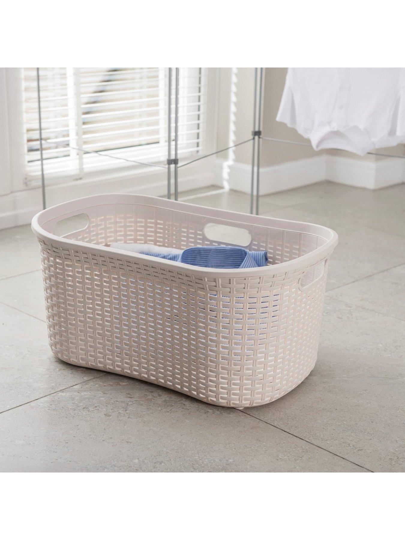 Addis Rattan Hipster Laundry Basket