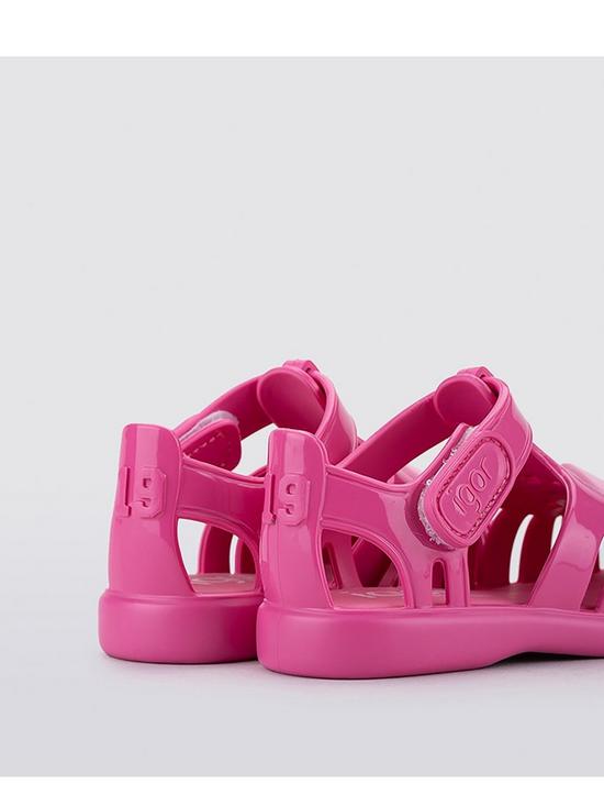 stillFront image of igor-tobby-gloss-love-jelly-sandal