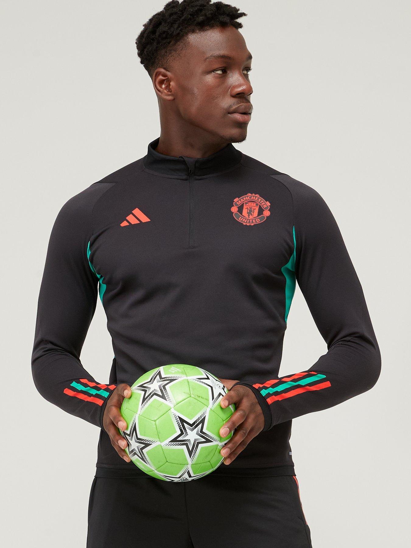 adidas Manchester United 23/24 Long Sleeve Away Jersey - Green | Men's  Soccer | adidas US