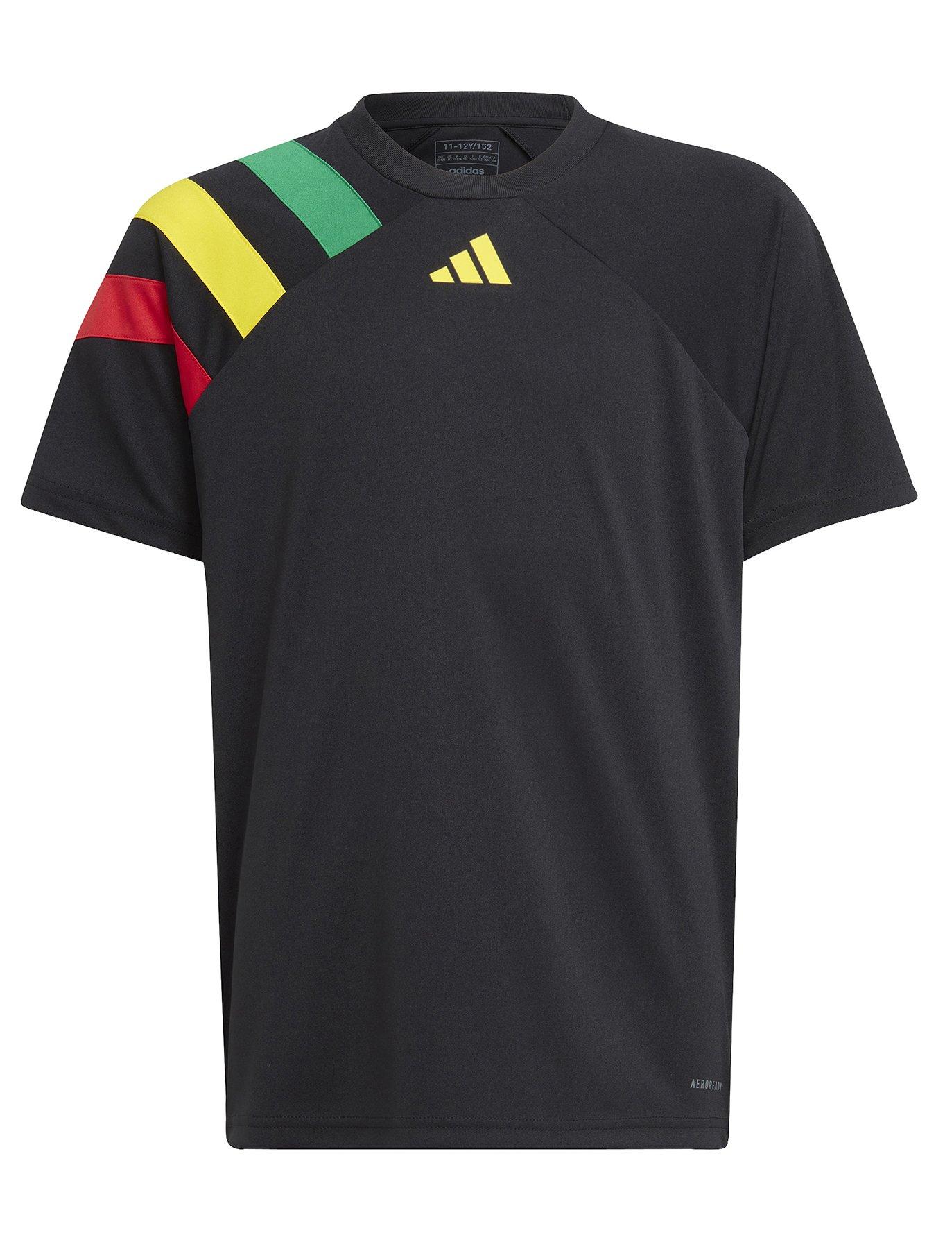  image of adidas-junior-fortore-23-tee-black