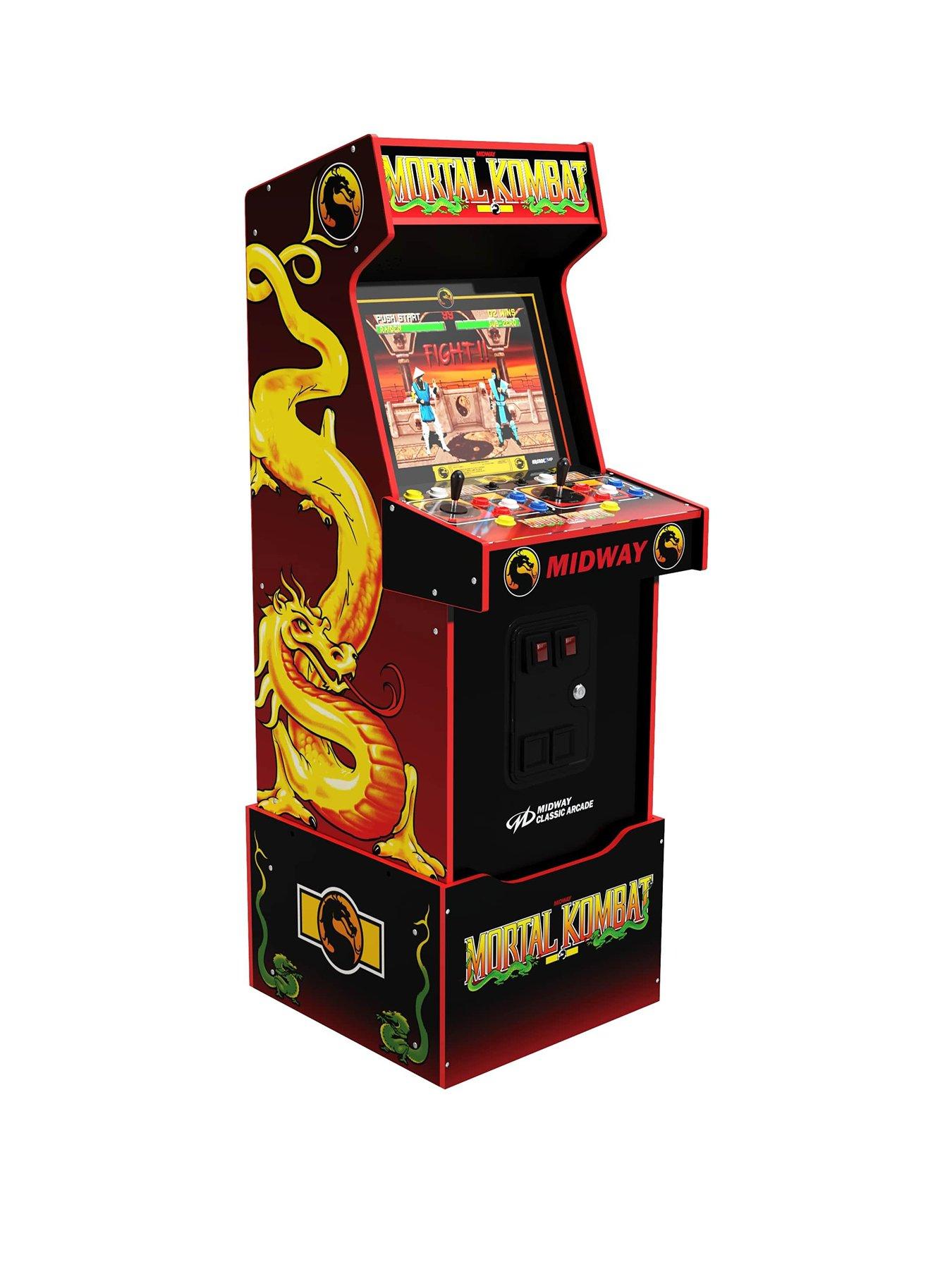  image of arcade-1up-mortal-kombat-30th-anniversary-14-in-1-wifi-legacy-arcade-machine
