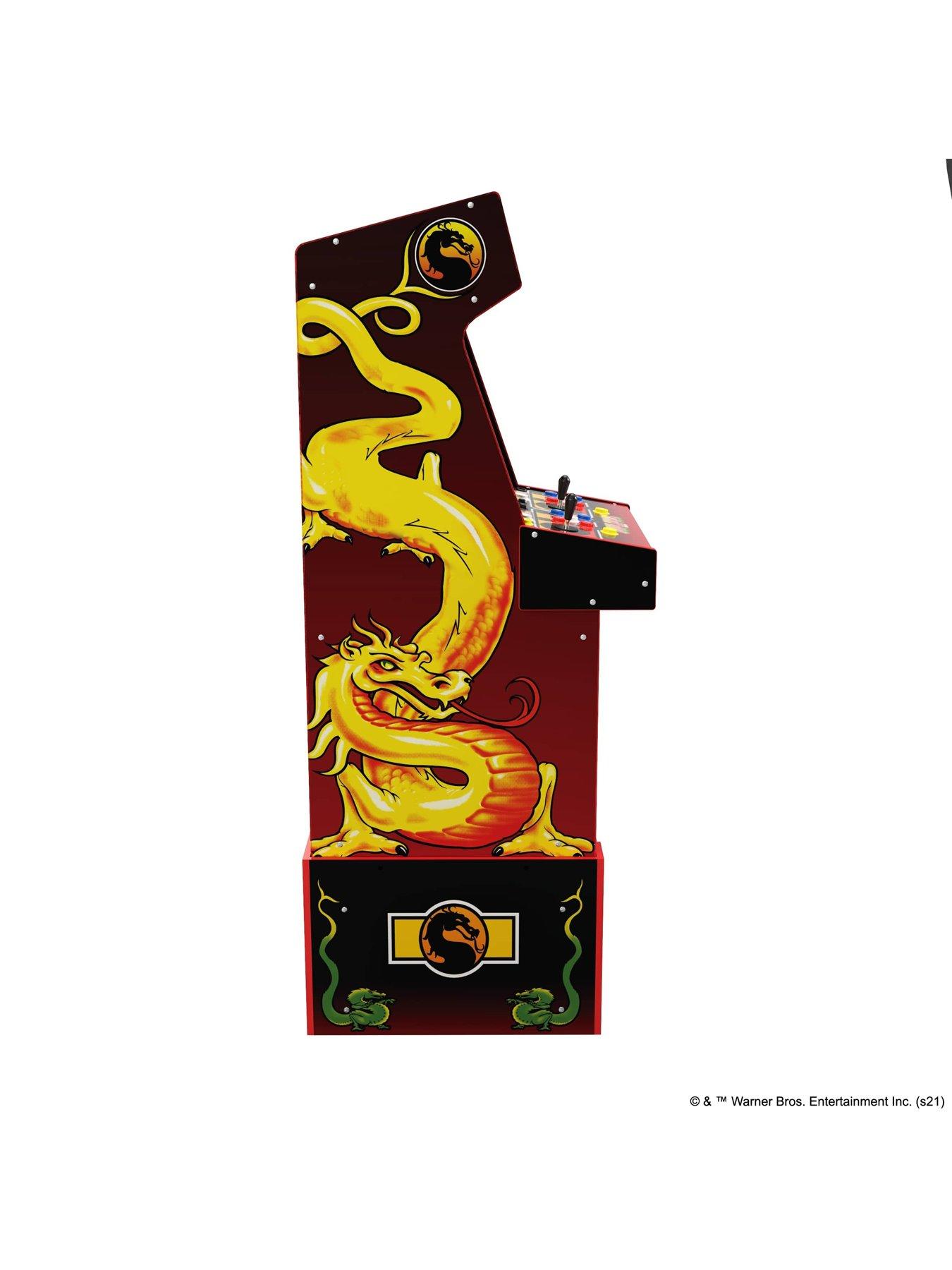  image of arcade-1up-mortal-kombat-30th-anniversary-14-in-1-wifi-legacy-arcade-machine
