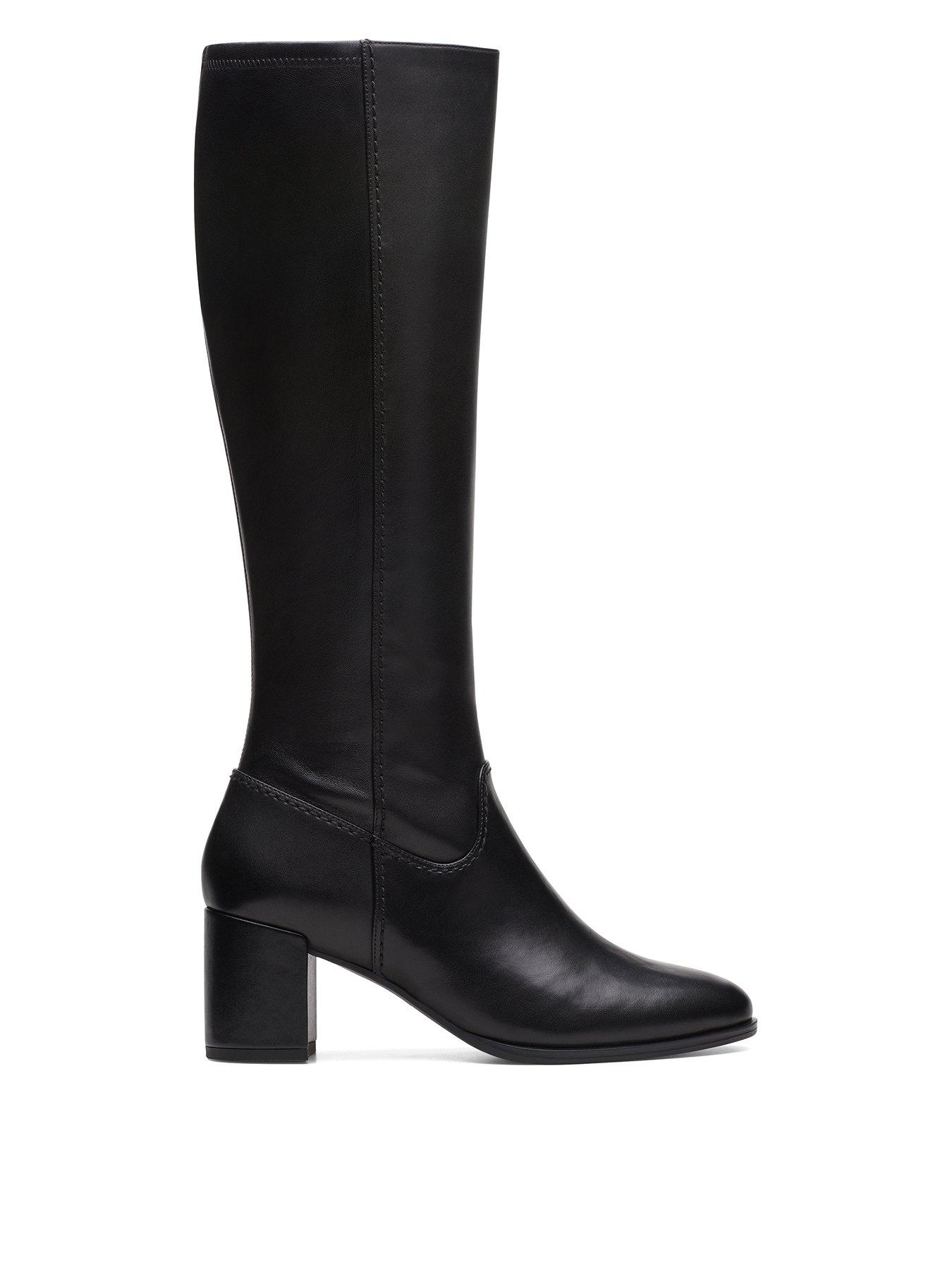 Clarks hot sale tall boots